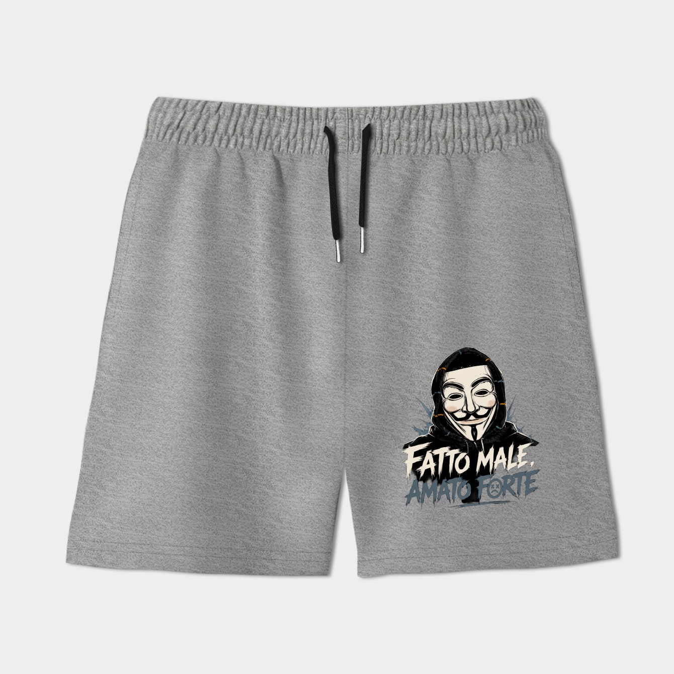 Streetwear Mask Cipher Women's Shorts