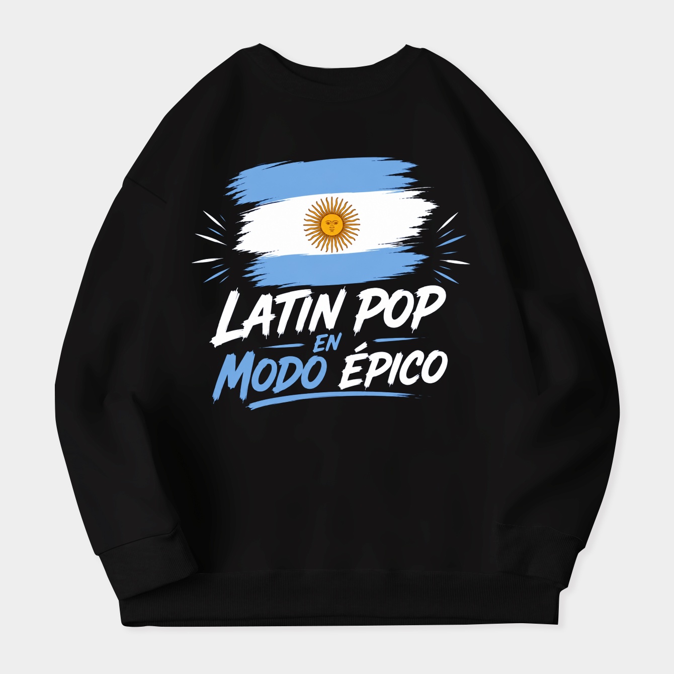 River Flag, Loud And Proud Women's Crewneck Sweatshirt