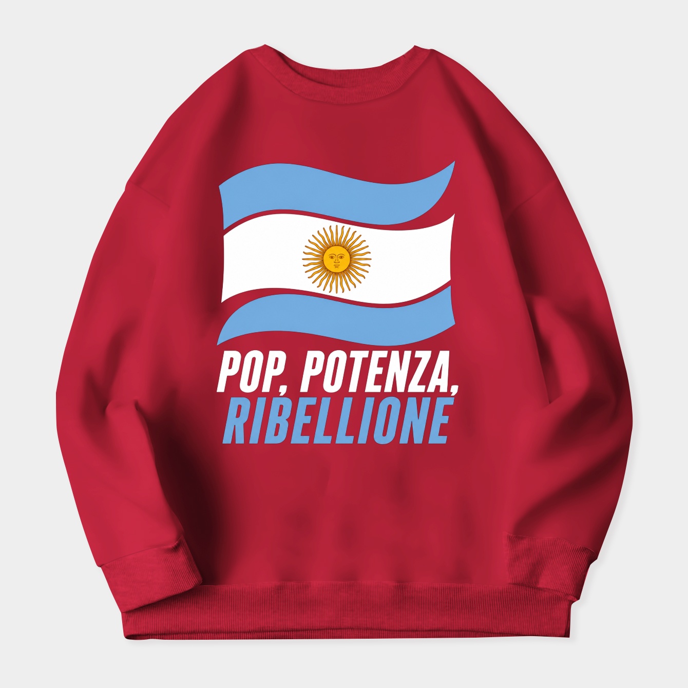 Argentine Crest, River Spirit Women's Crewneck Sweatshirt