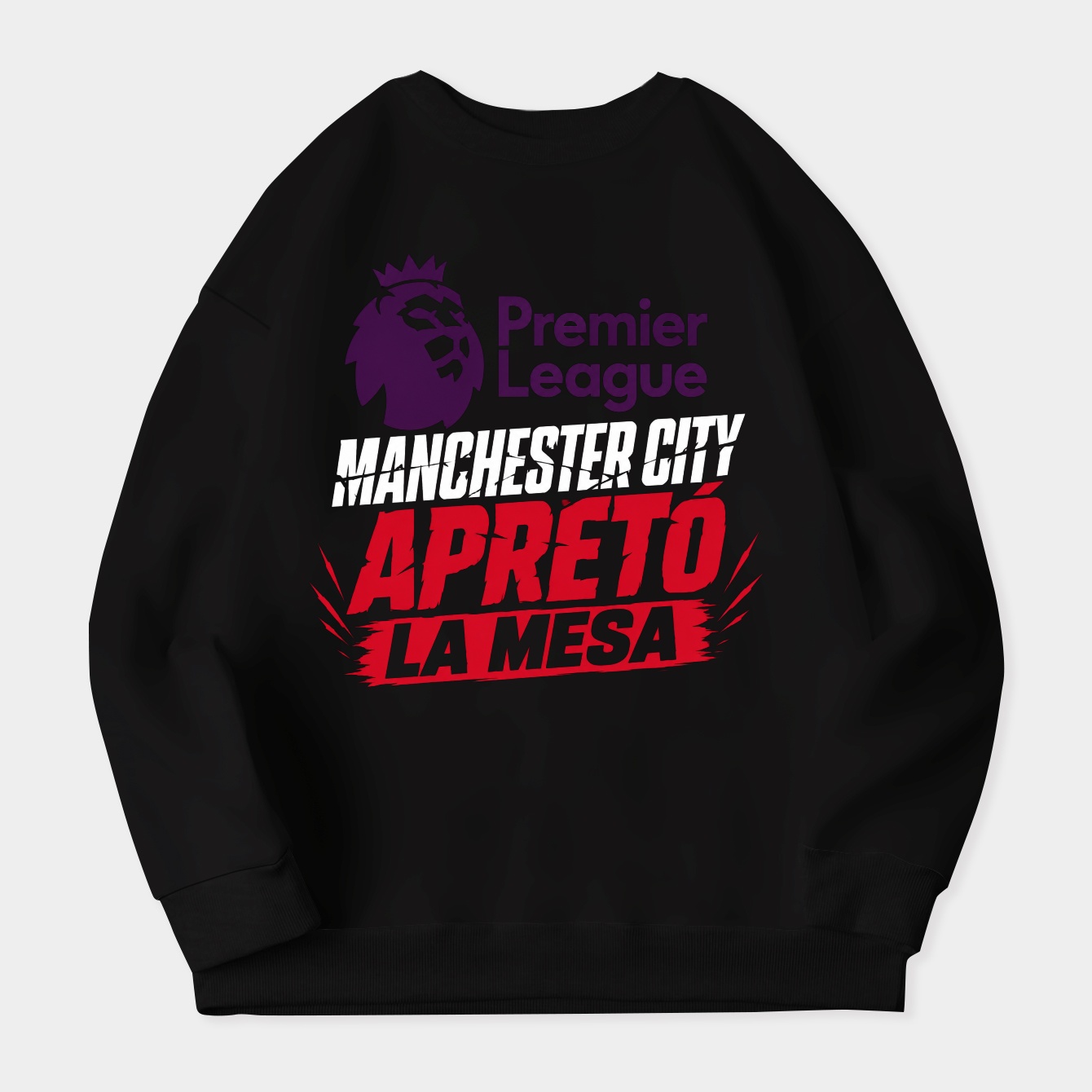 Premier League in Blackout Women's Crewneck Sweatshirt