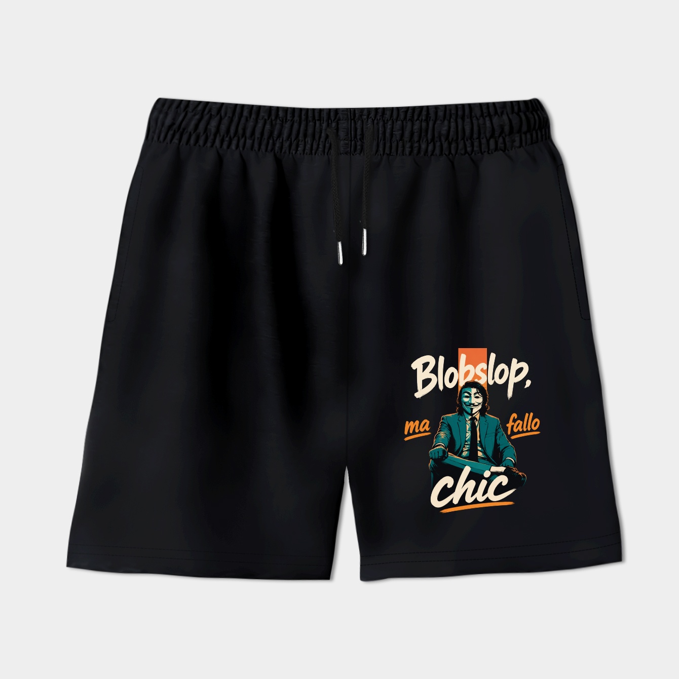 Seated Satire Saint Women's Shorts