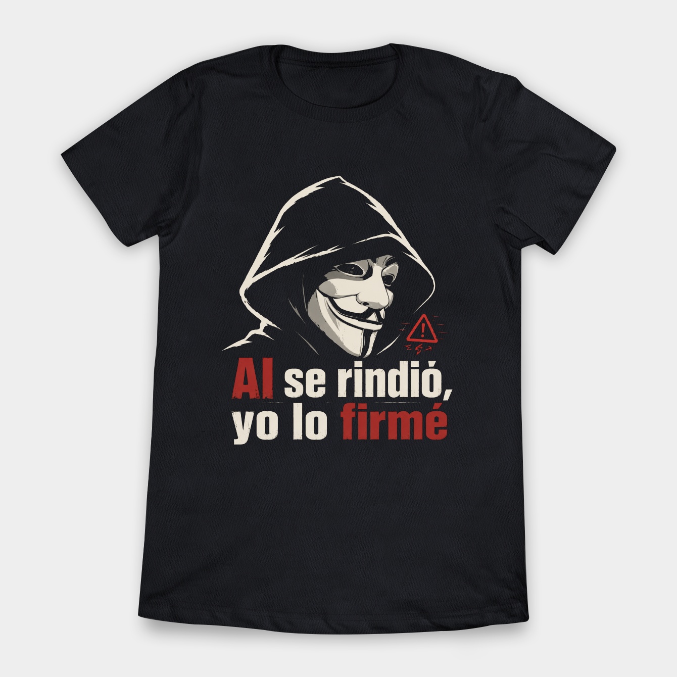 Hooded Mask Manifesto Women's T-Shirt