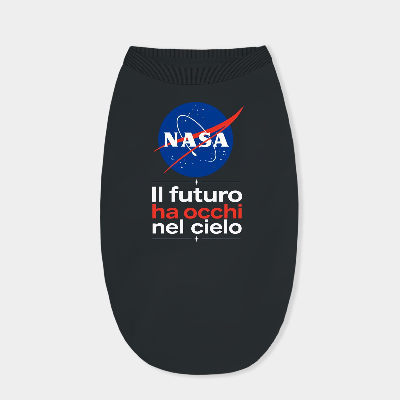 NASA Space Wind Emblem Dog Shirt