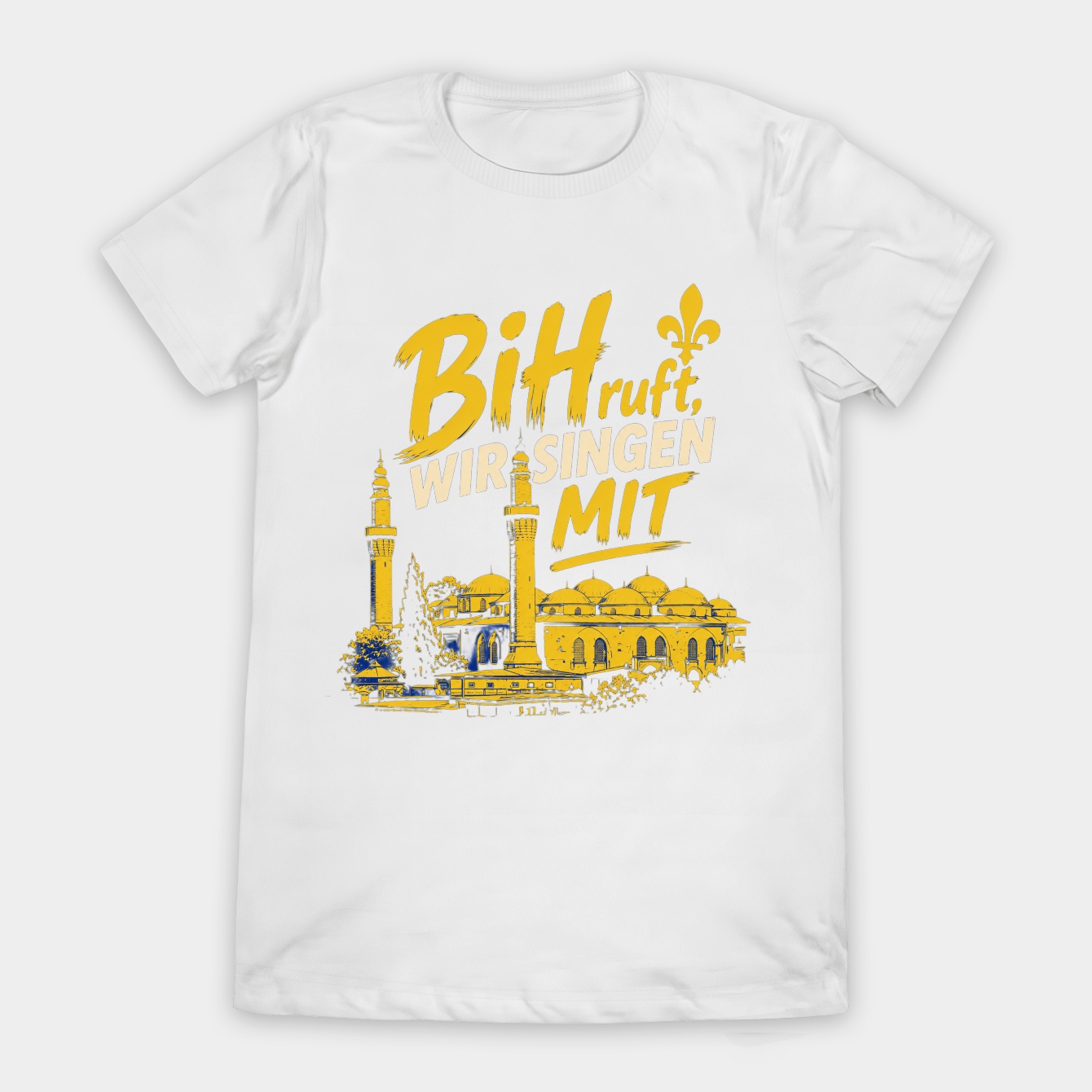 Sarajevo Cityscape Clean Lines Women's T-Shirt
