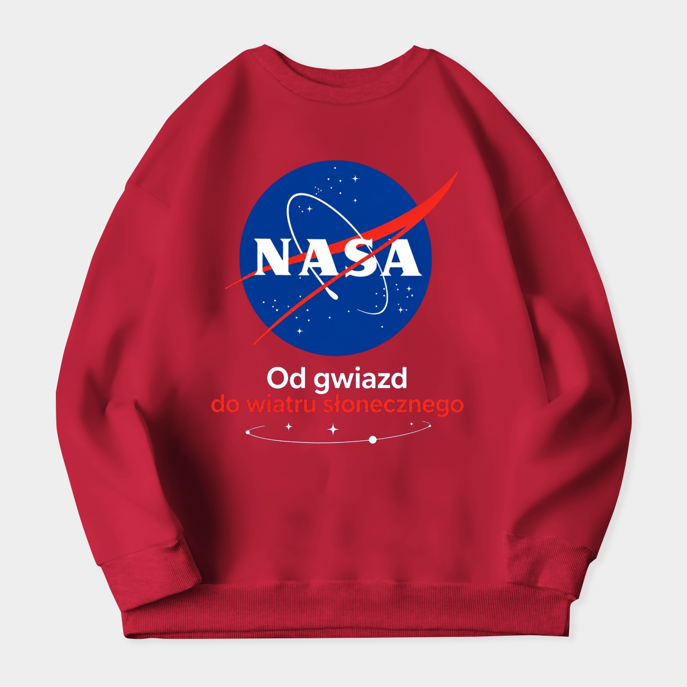 NASA Orbital Wind Icon Women's Crewneck Sweatshirt