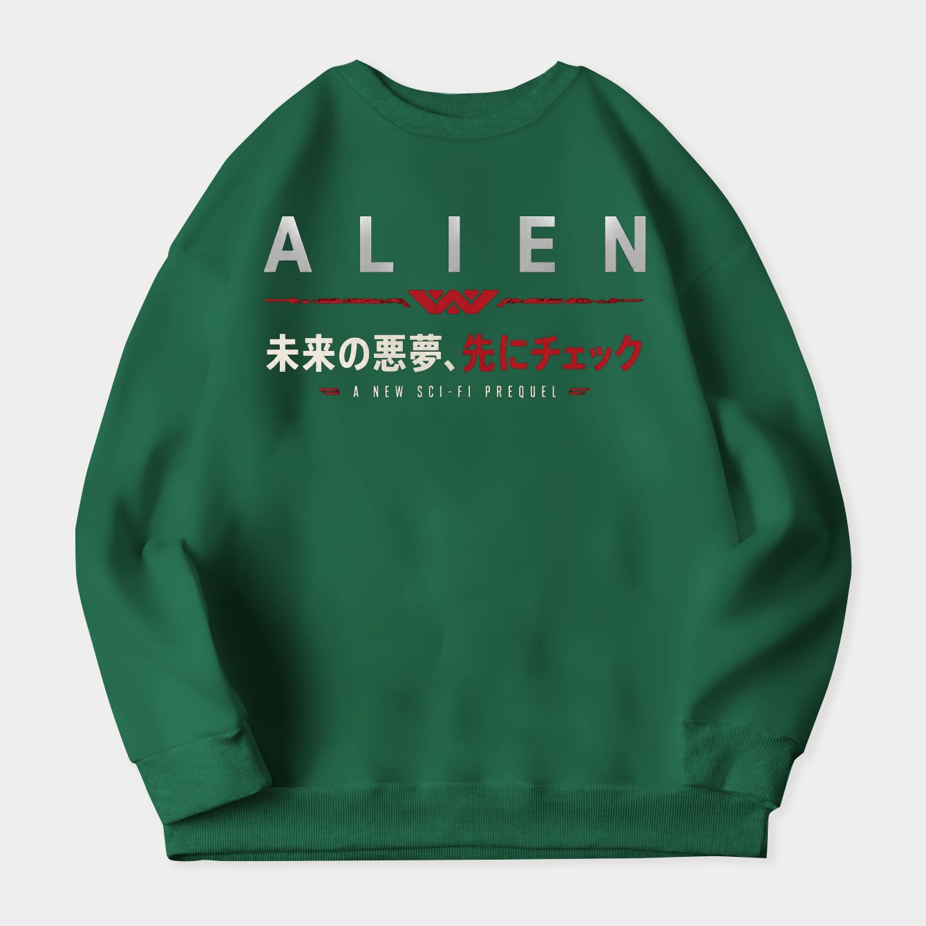 Iconic Alien Italia Mark Women's Crewneck Sweatshirt
