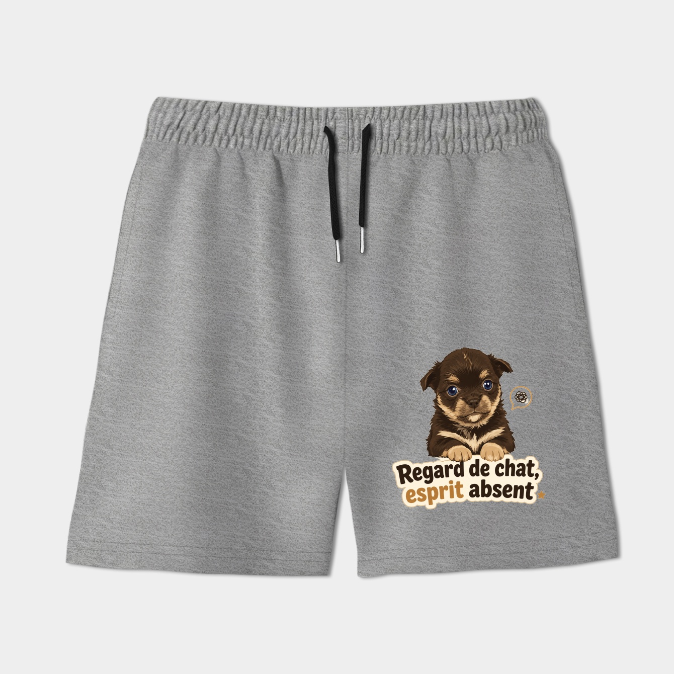 Tiny Pup, Huge Sleep Women's Shorts