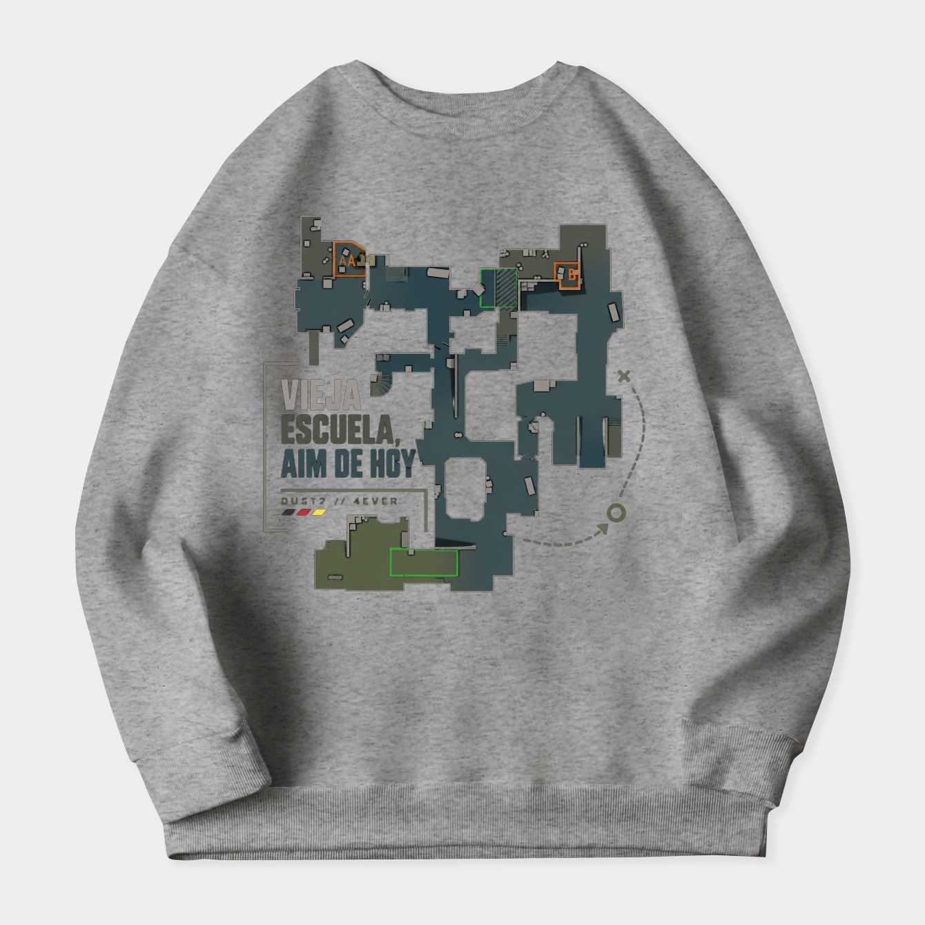 Dust2 Sharpshot Tribute Women's Crewneck Sweatshirt