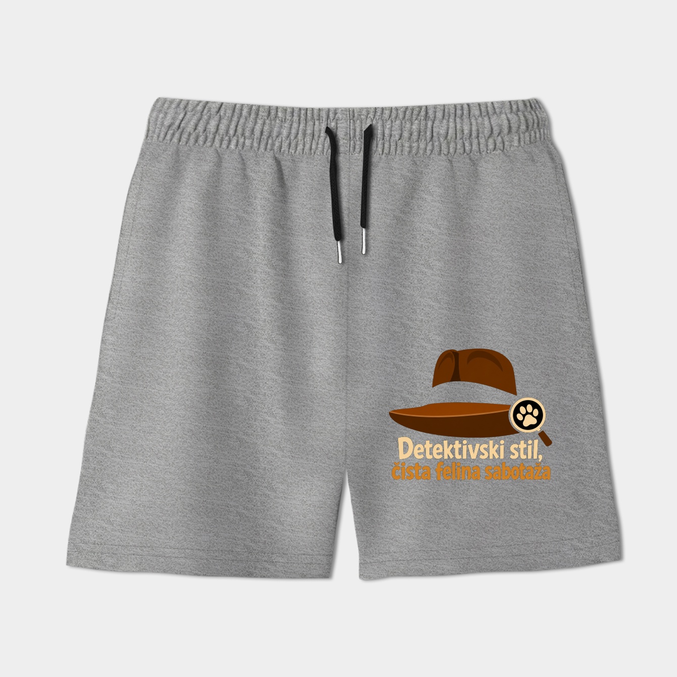 Blackout Fedora, Crisp Style Women's Shorts