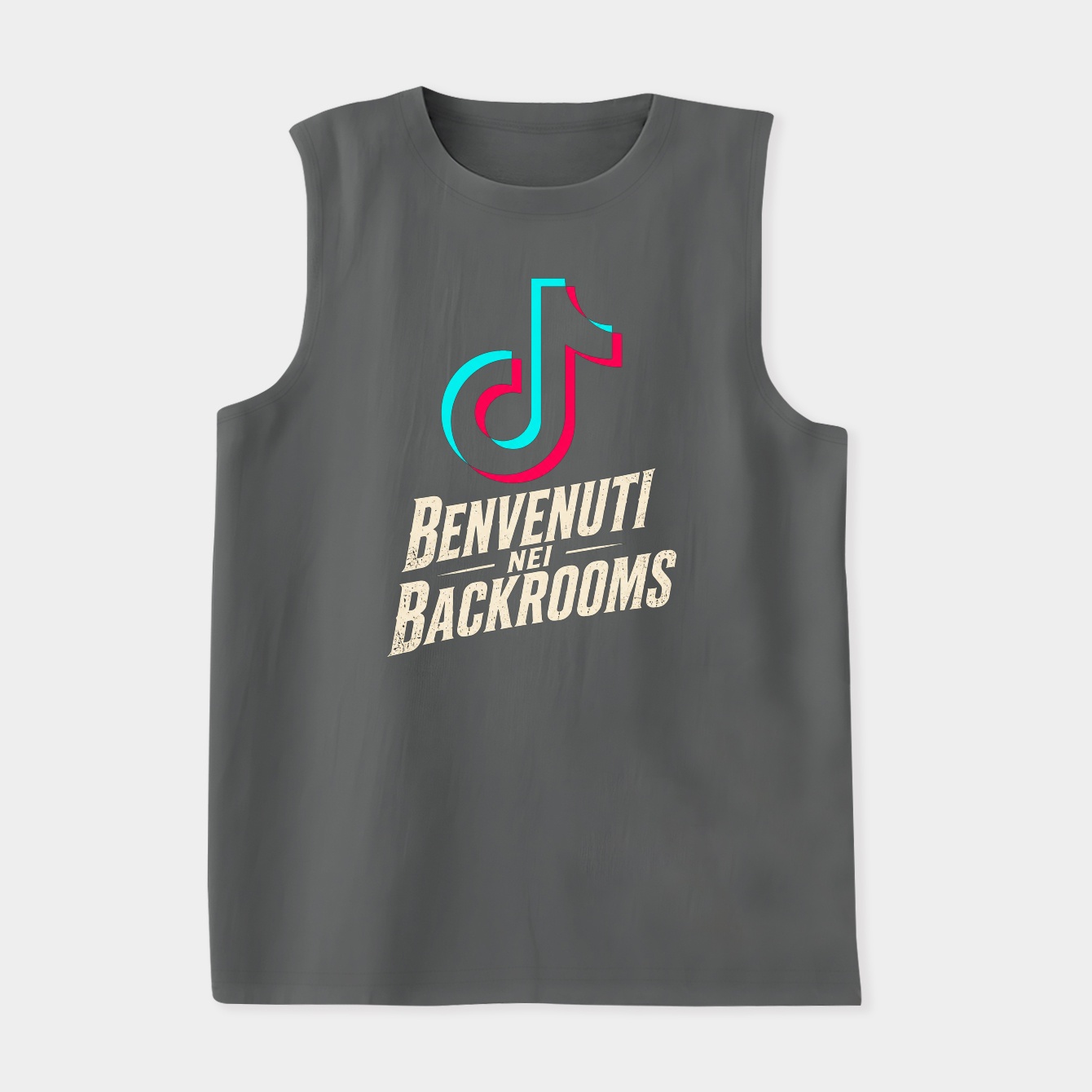 Blackout TikTok Backrooms Logo Women's Soft Tank Top