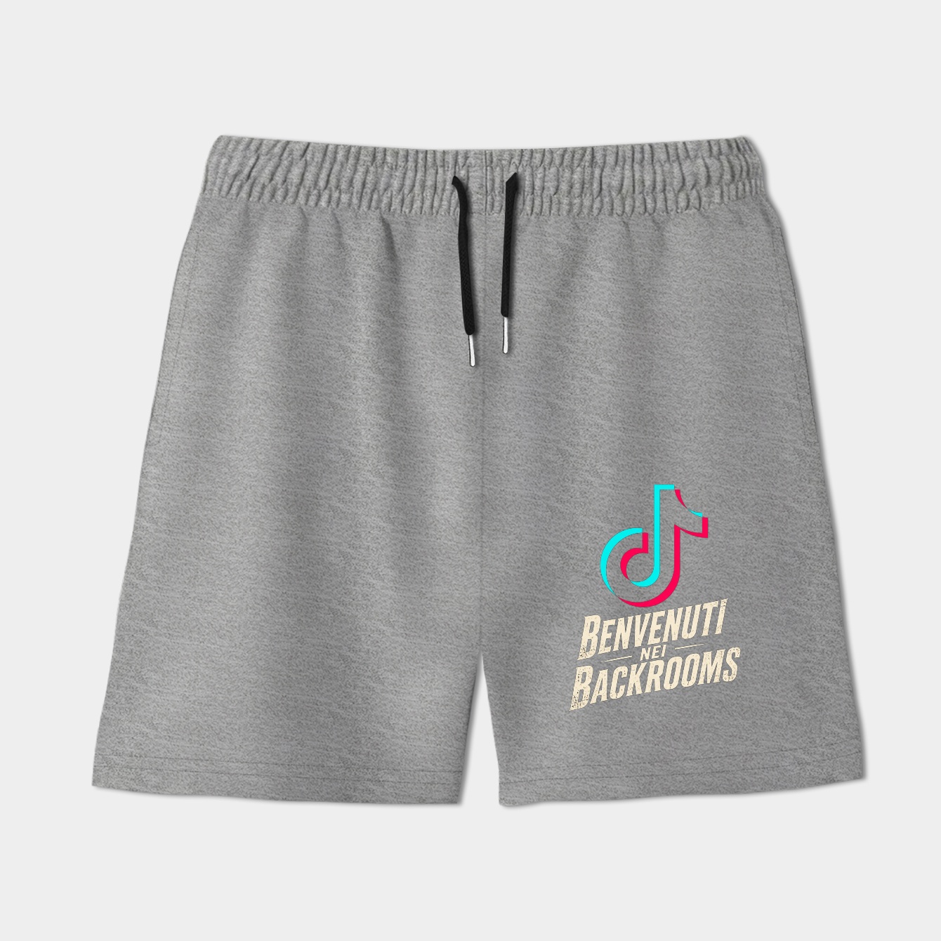 Blackout TikTok Backrooms Logo Women's Shorts