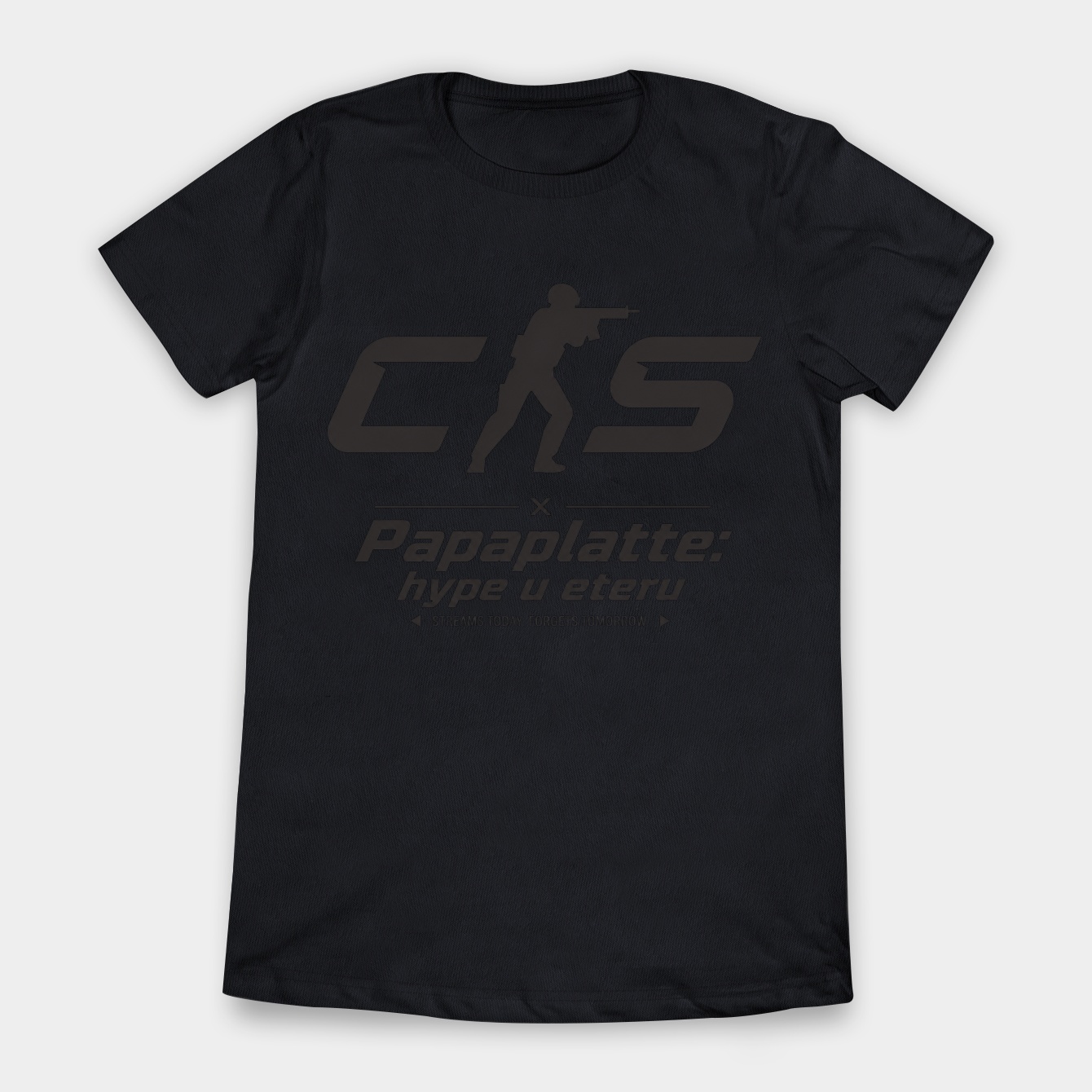 Print-Ready Rocket Emblem Women's T-Shirt
