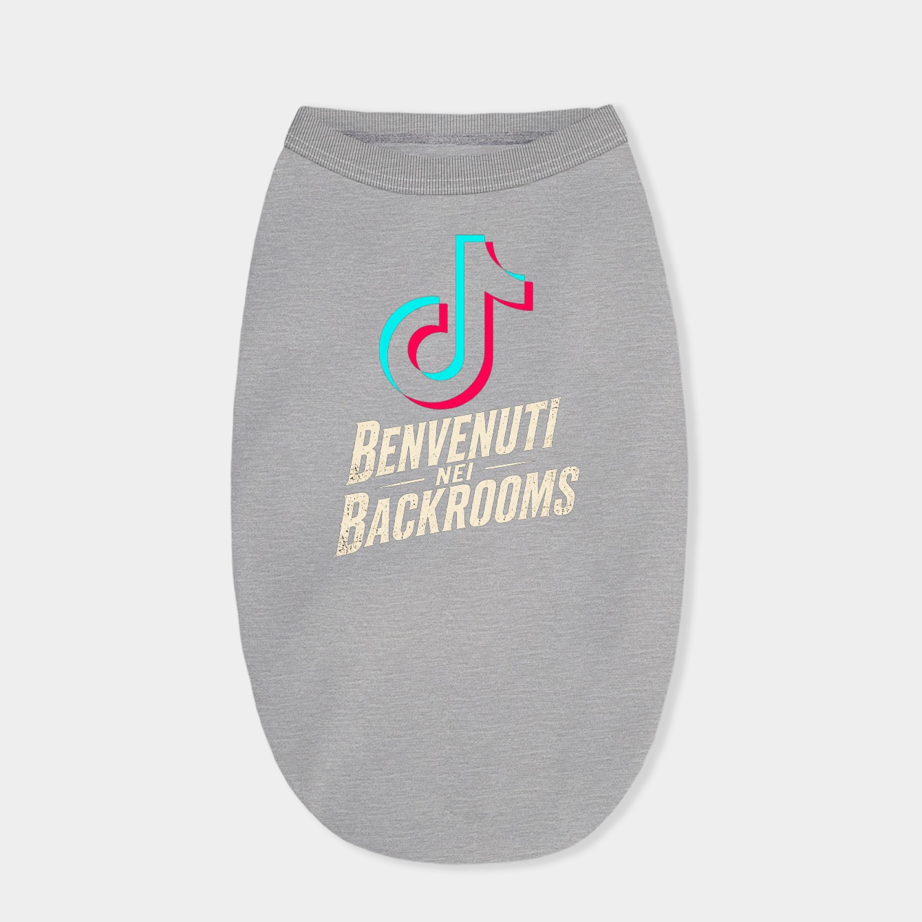 Blackout TikTok Backrooms Logo Dog Shirt