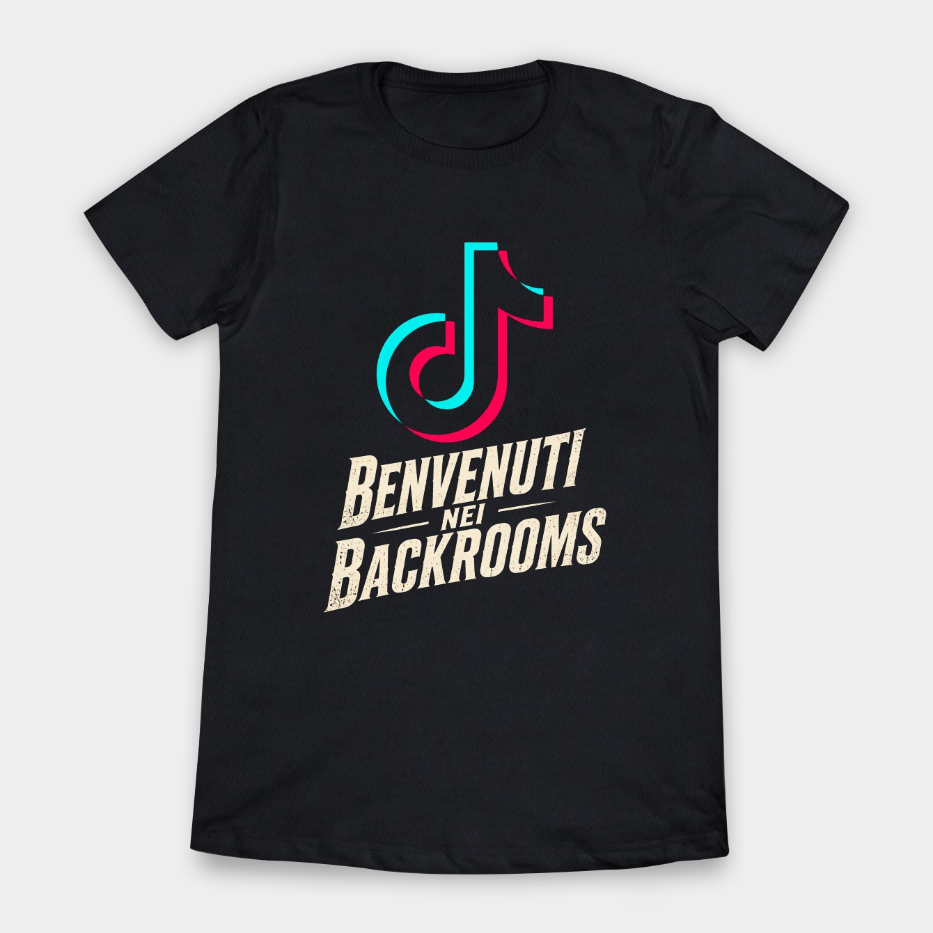 Blackout TikTok Backrooms Logo Women's T-Shirt