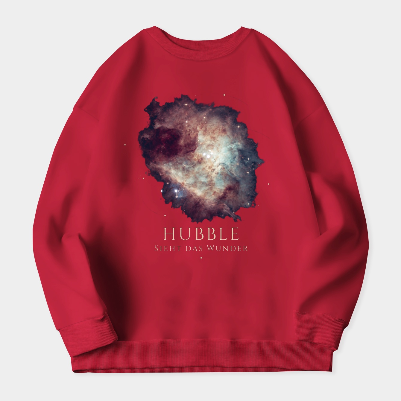 Navy Sky Cloudscape Women's Crewneck Sweatshirt