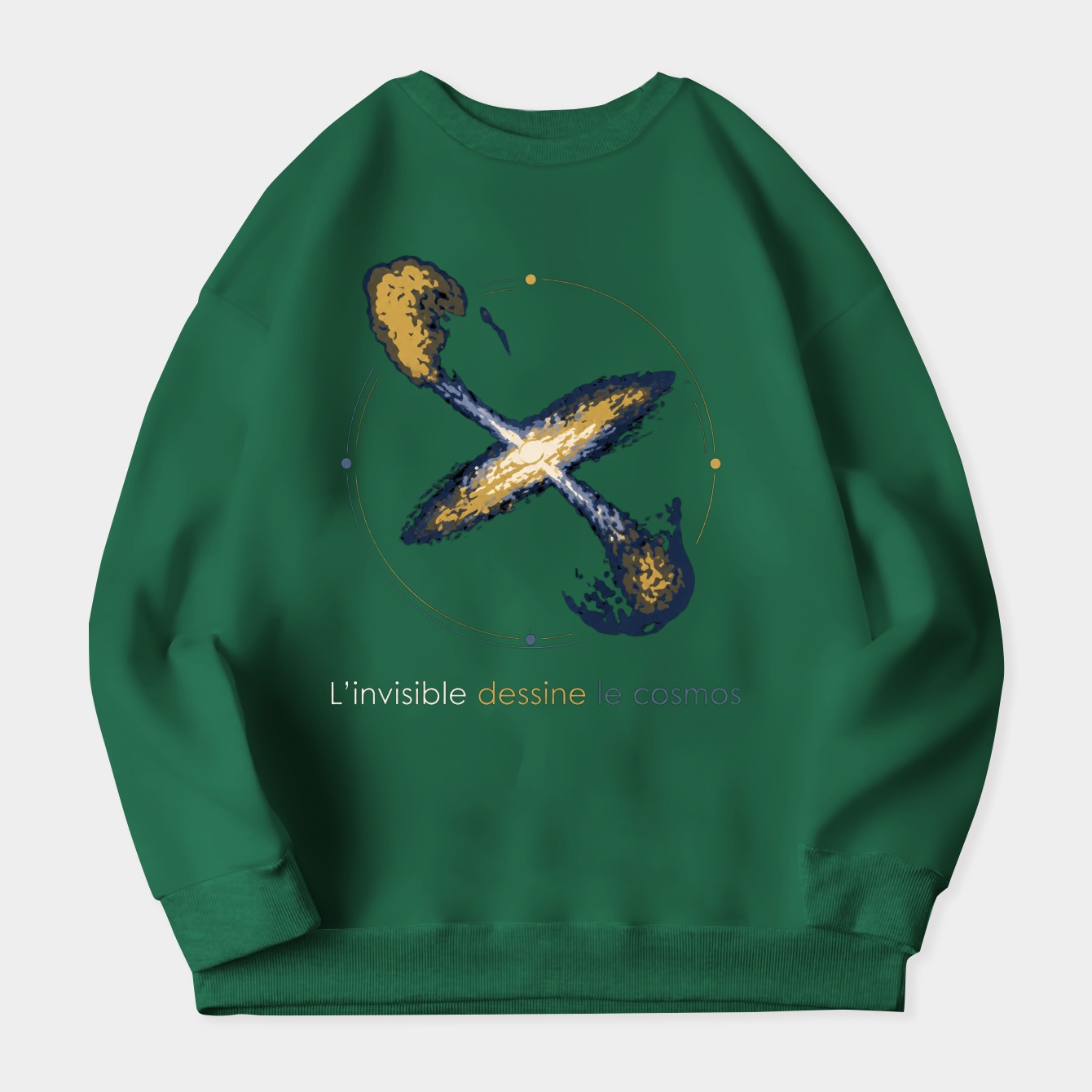 Curved Jet Horizon Women's Crewneck Sweatshirt
