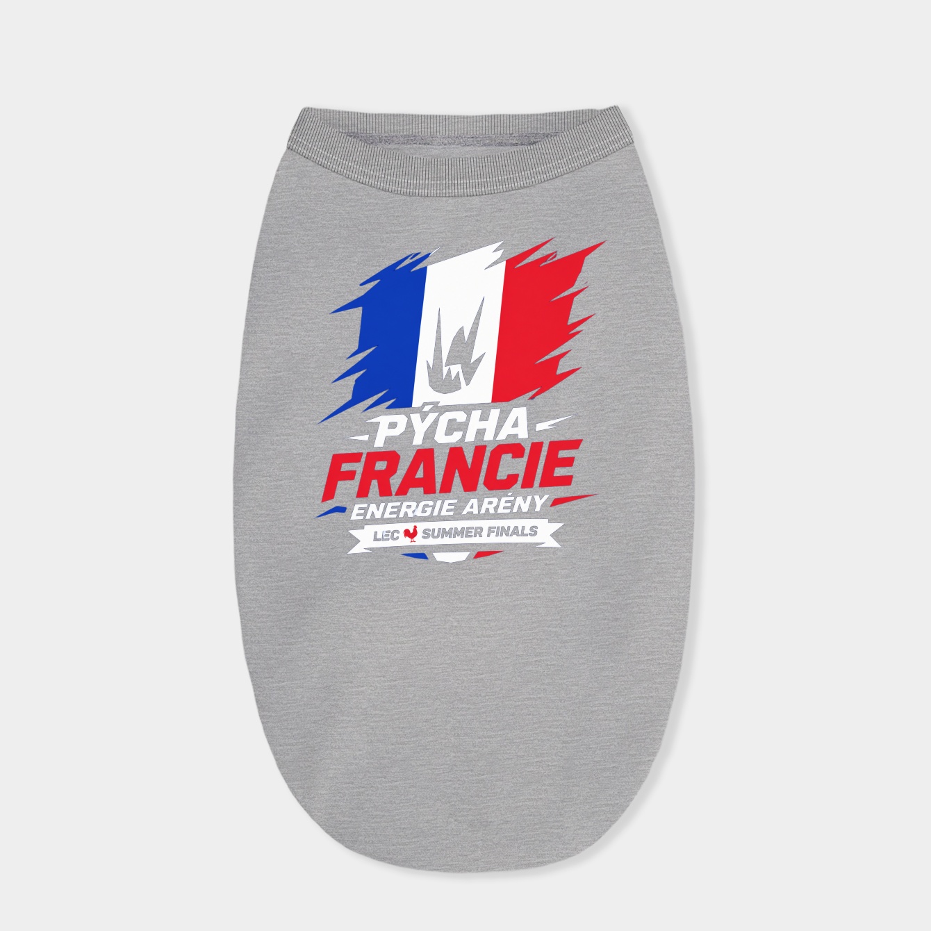 France Finals Flag Rush Dog Shirt