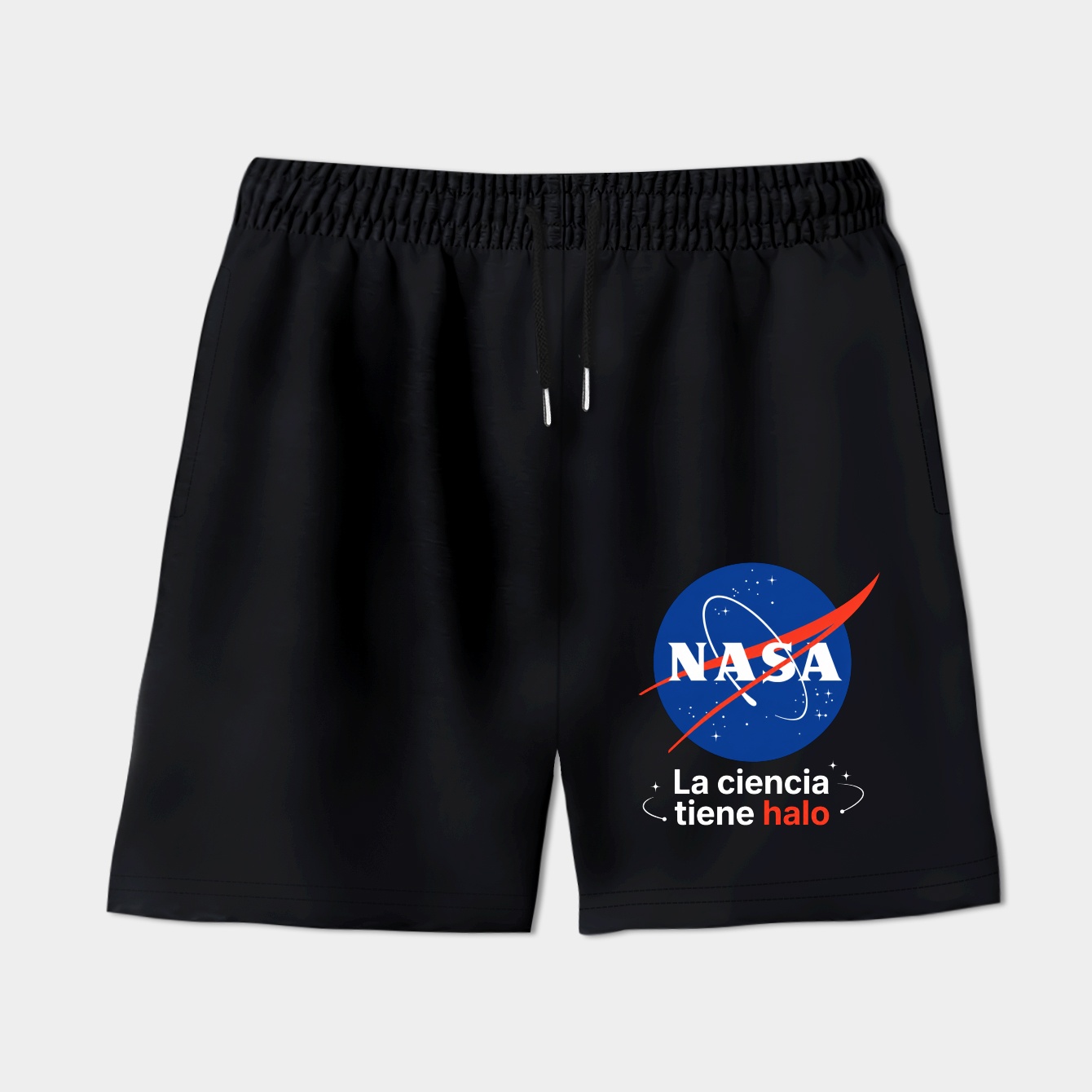 NASA Totality on Black Women's Shorts