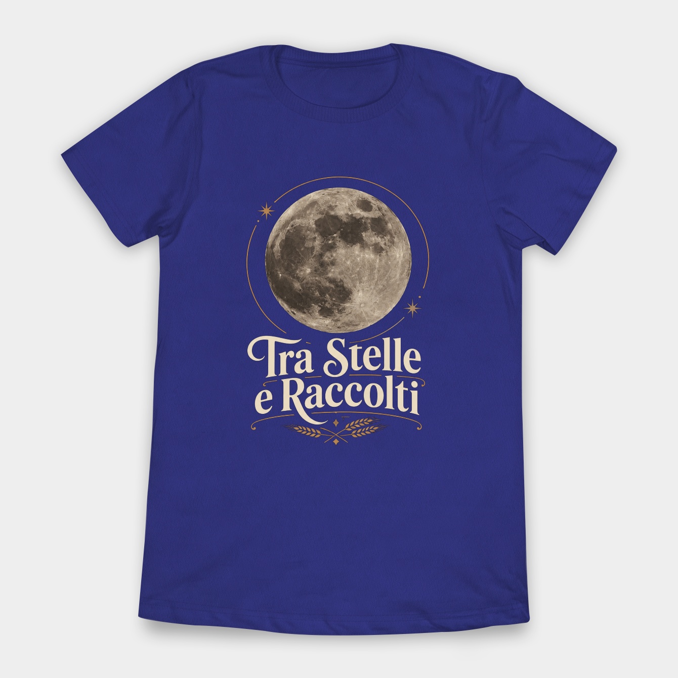Black Harvest Moon Graphic Women's T-Shirt