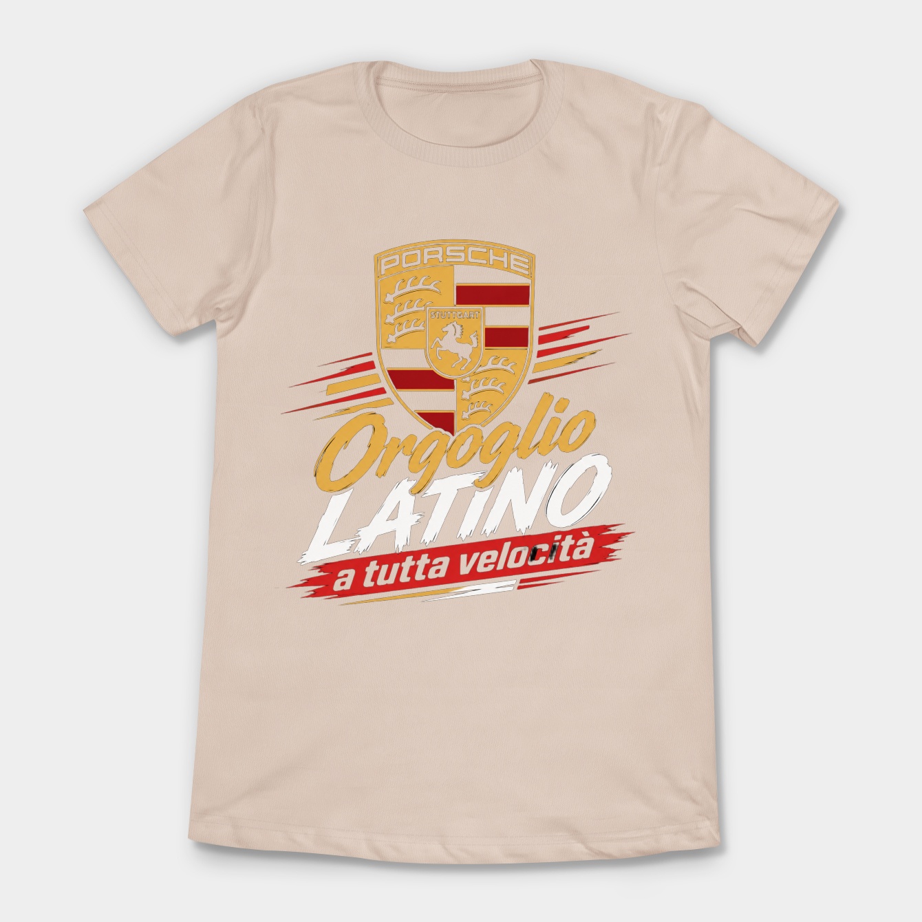 Bold Racing Icon Print Women's T-Shirt
