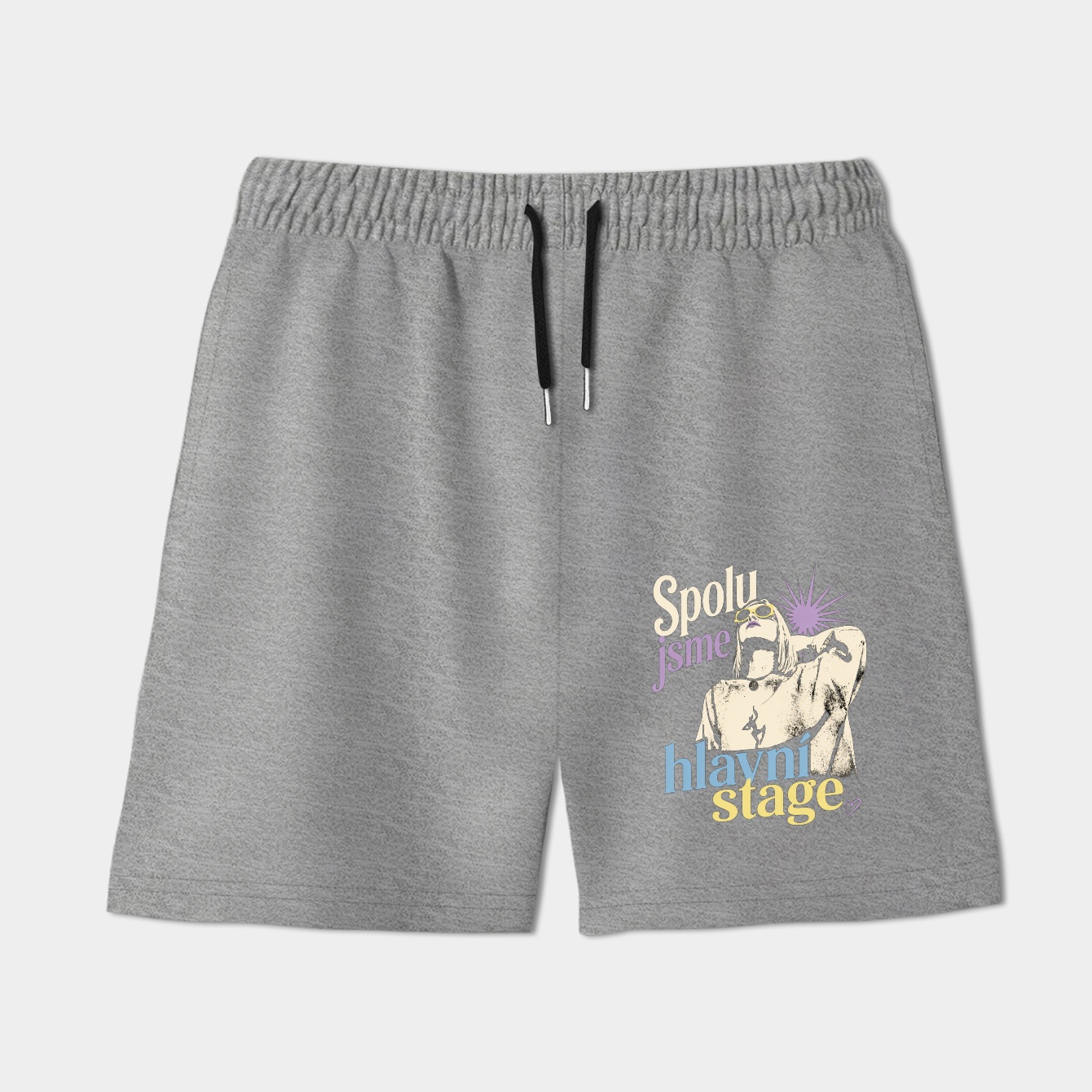 Platinum Pop Silhouette Women's Shorts