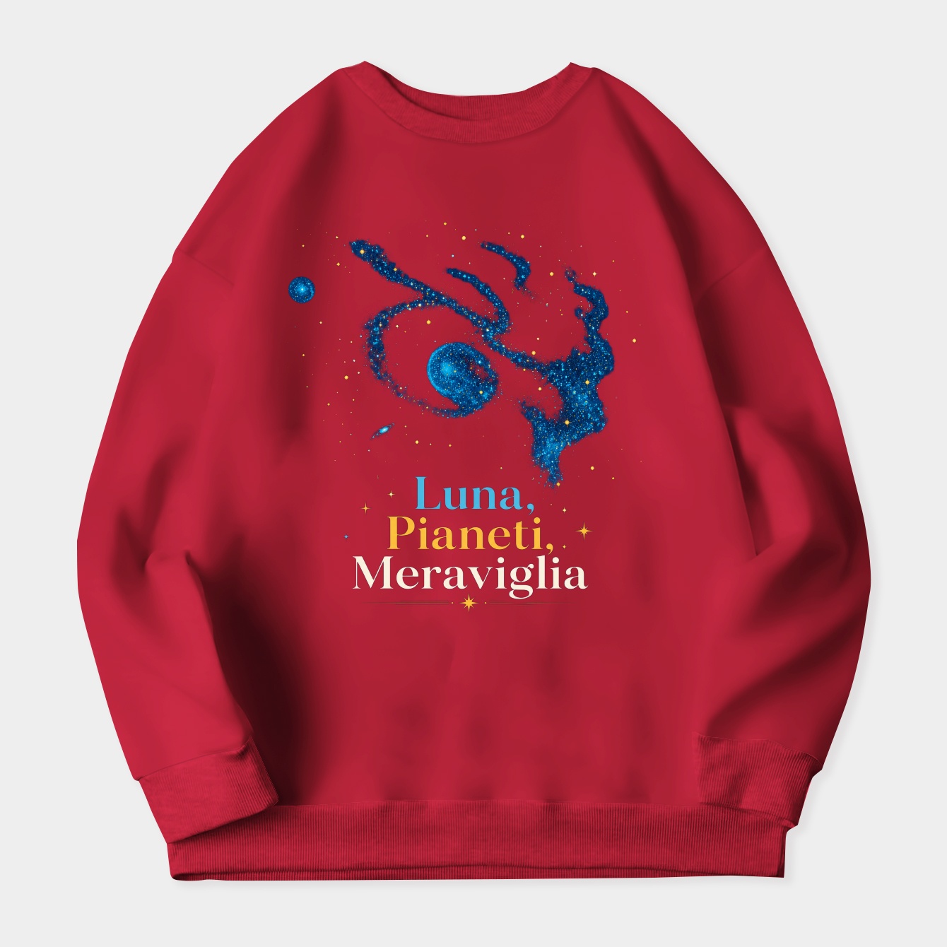 Scientific Milky Way Vibes Women's Crewneck Sweatshirt