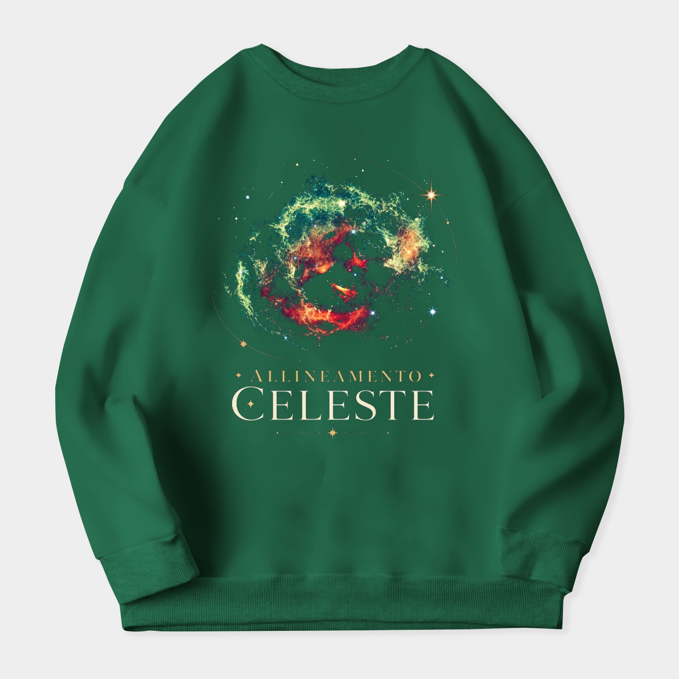 Astroprint Milky Way Women's Crewneck Sweatshirt