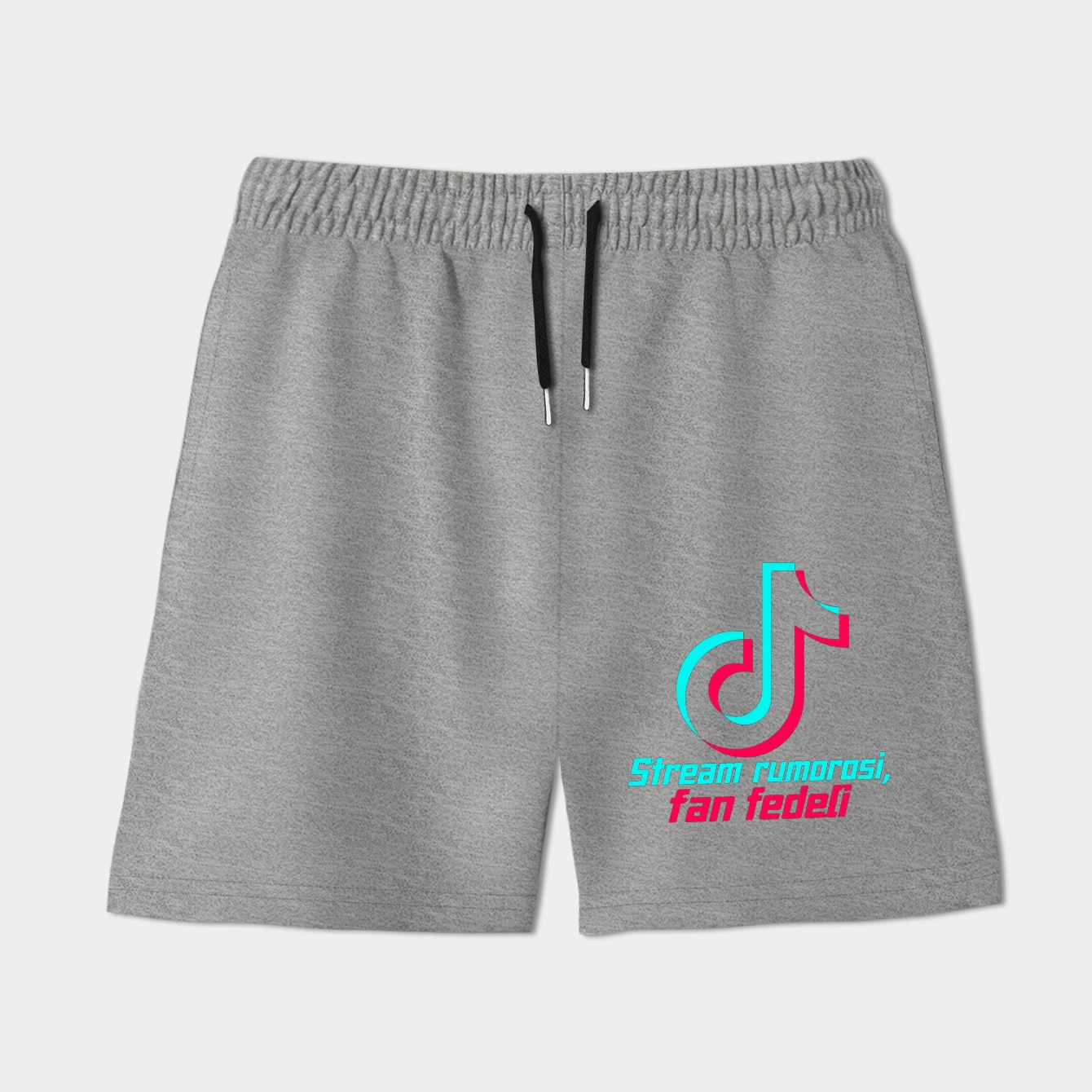 TikTok Logo Night Mode Women's Shorts