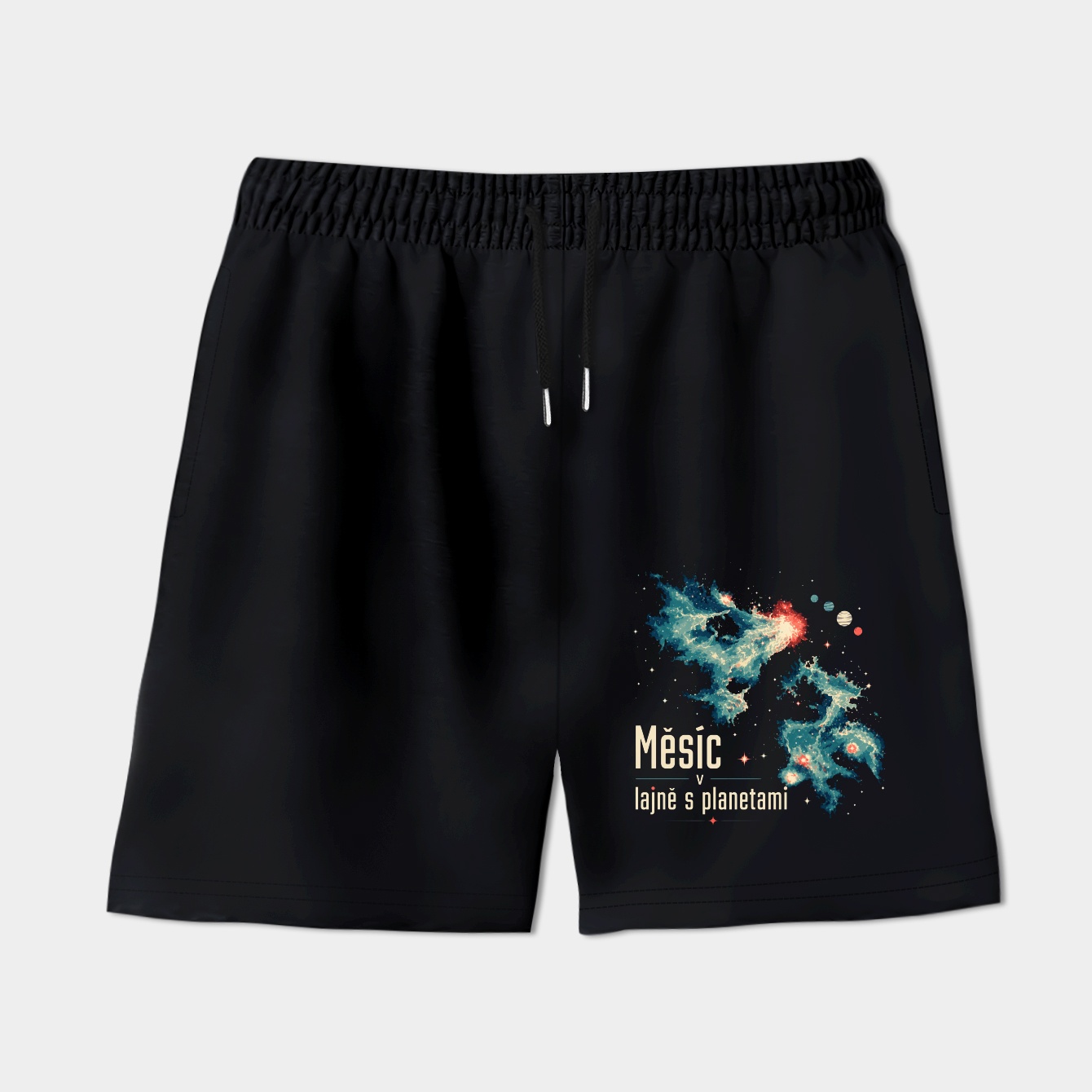 Luminous Nebula Flow Women's Shorts