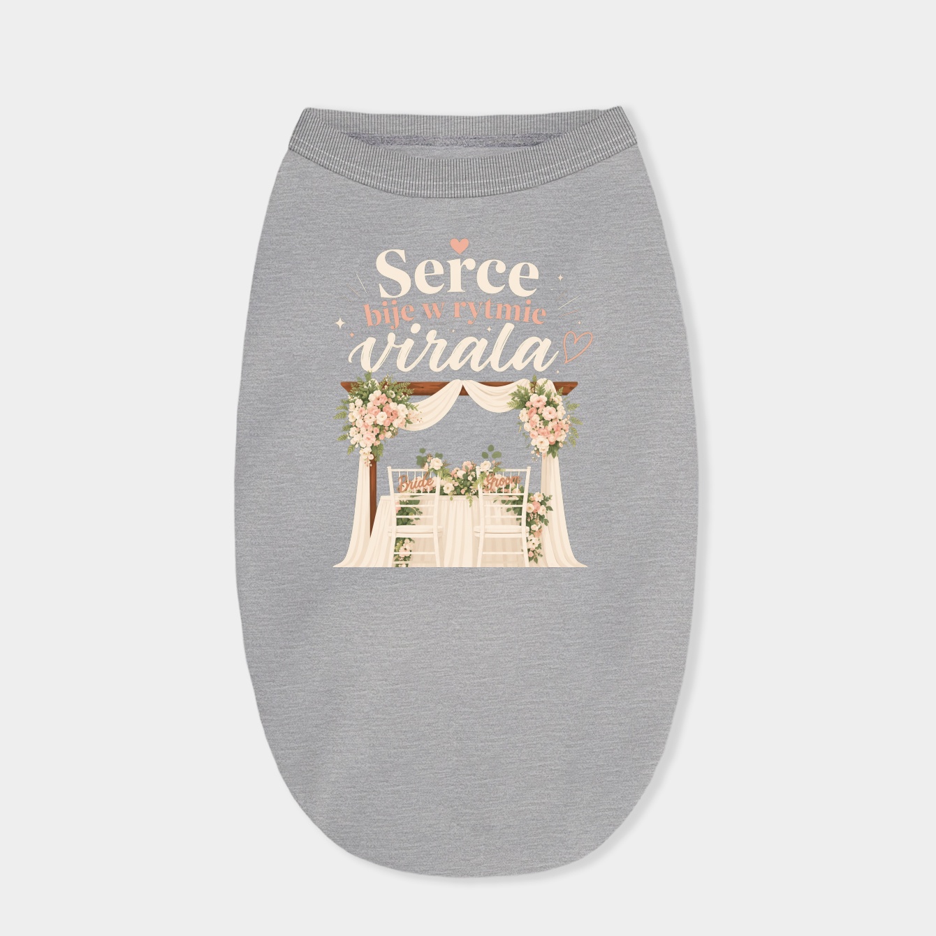 Midnight Vows, Bright Blooms Dog Shirt