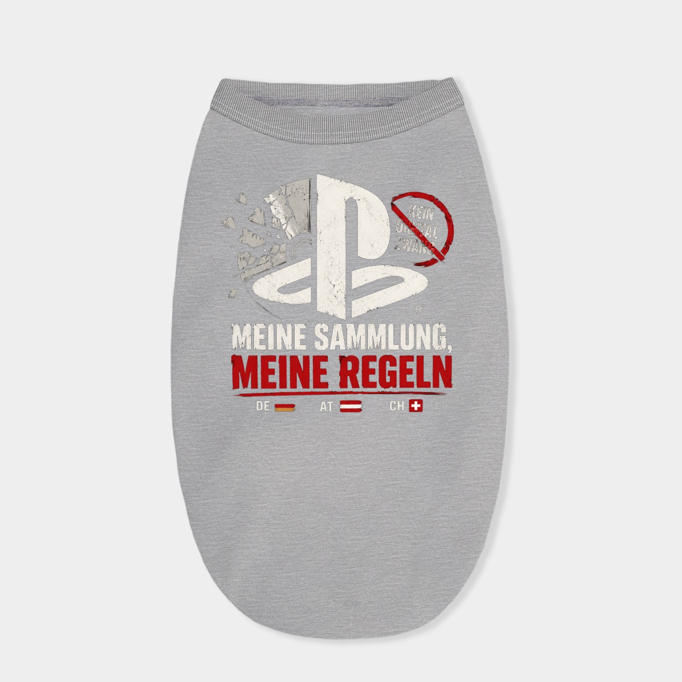 Diskless Gaming, German Rebel Dog Shirt