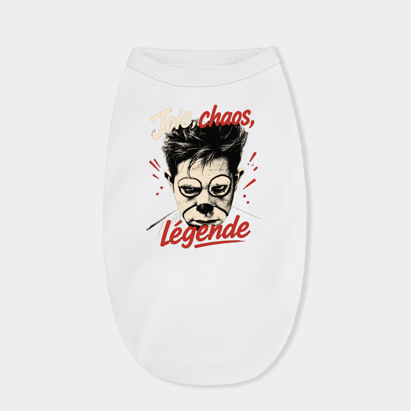 Spiky Clown Showdown Dog Shirt