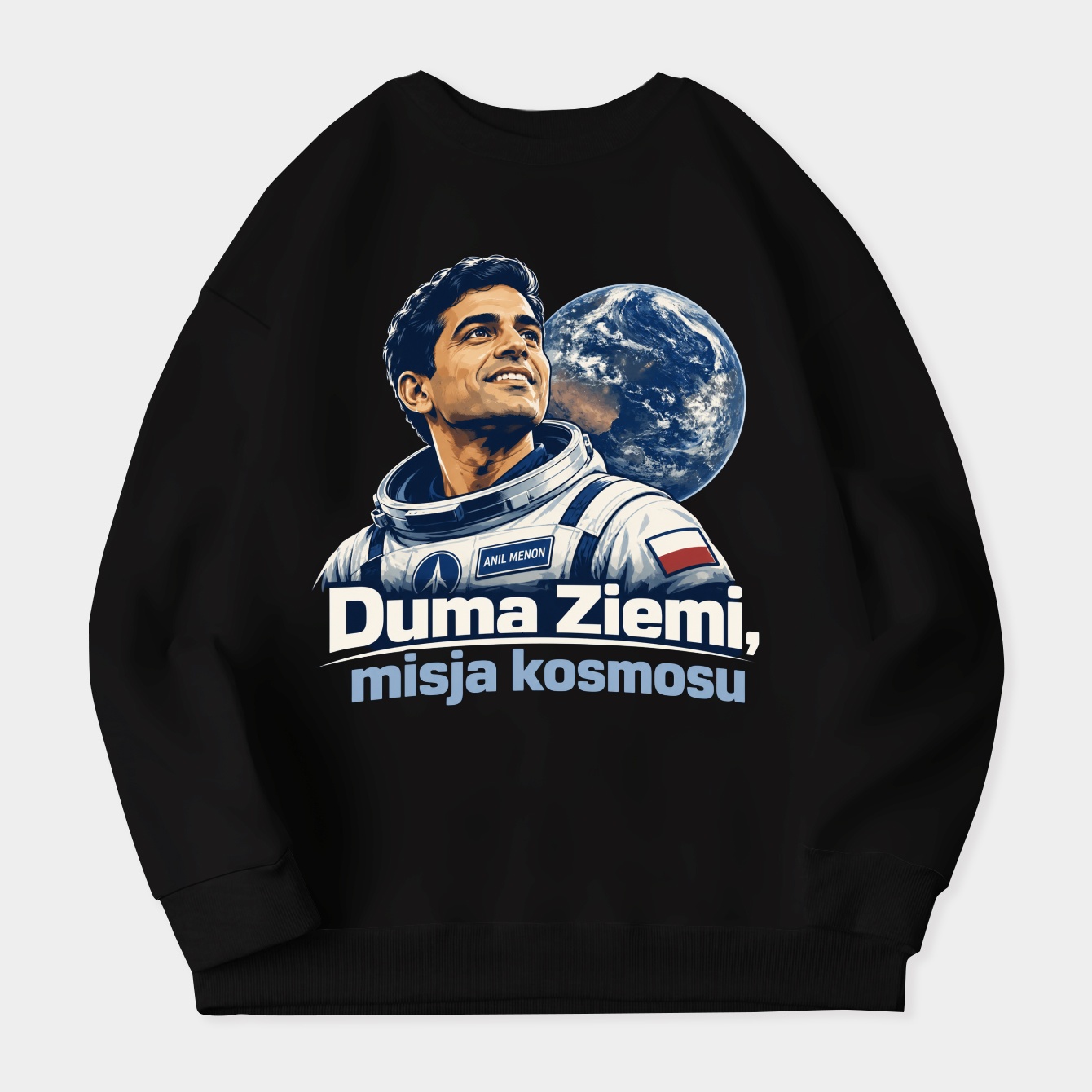 Inspirational Space Spirit Women's Crewneck Sweatshirt