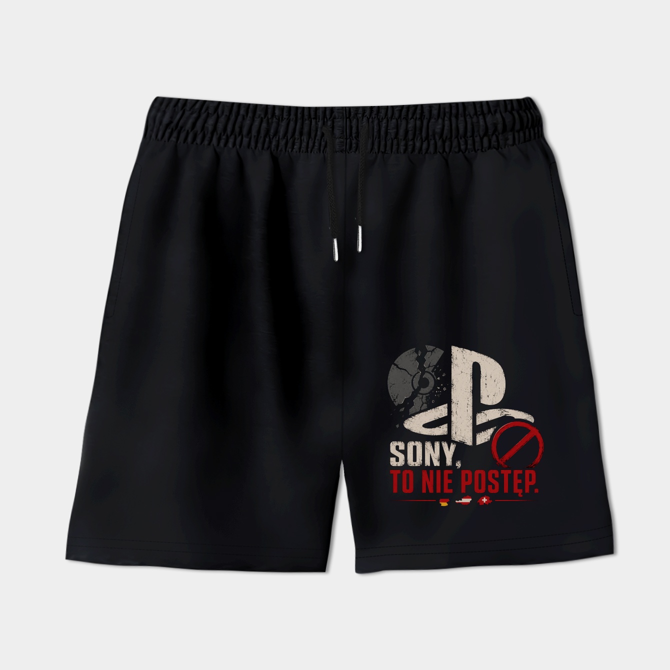 Defiant Discs, No Downloads Women's Shorts
