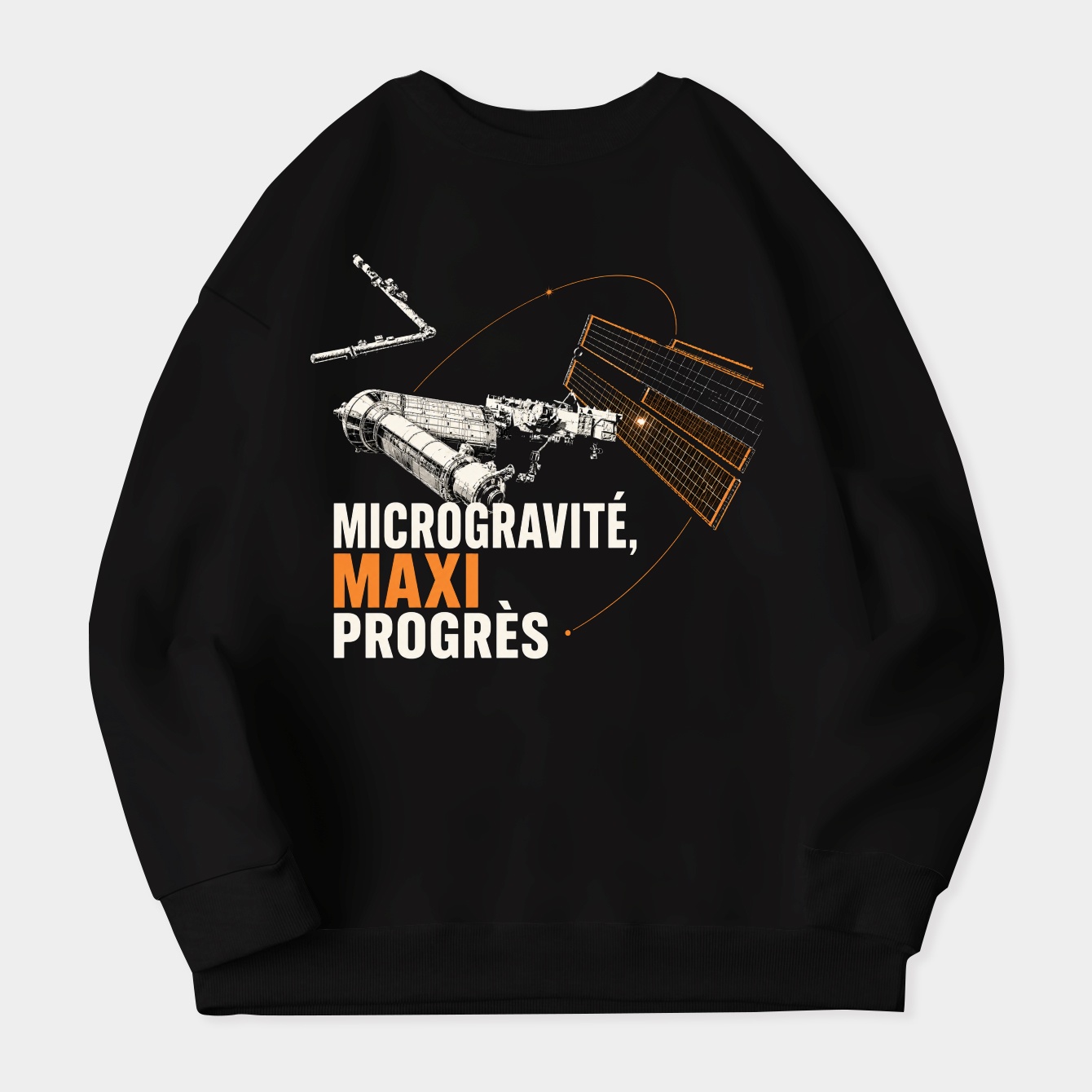 Station Under Starlight Women's Crewneck Sweatshirt