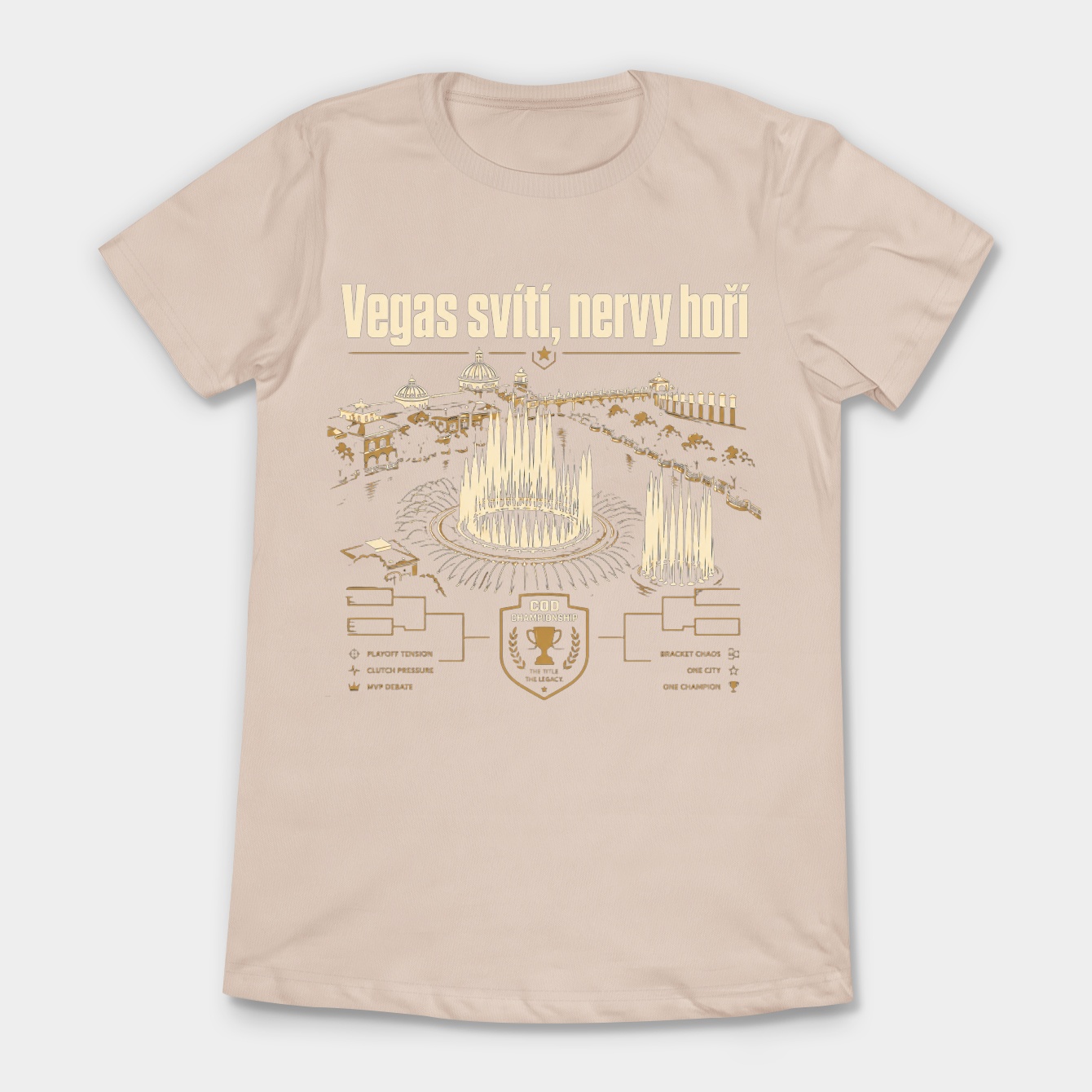 High-Contrast Vegas Legends Women's T-Shirt