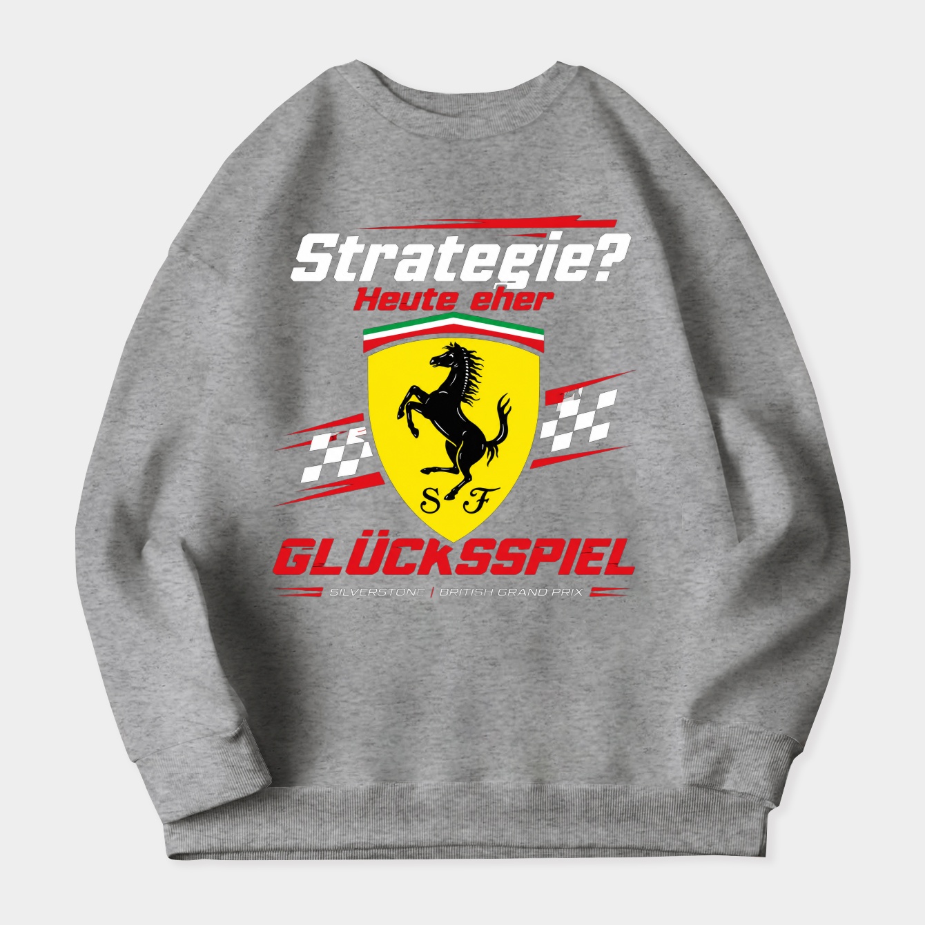 Grand Prix Grid Boss Women's Crewneck Sweatshirt