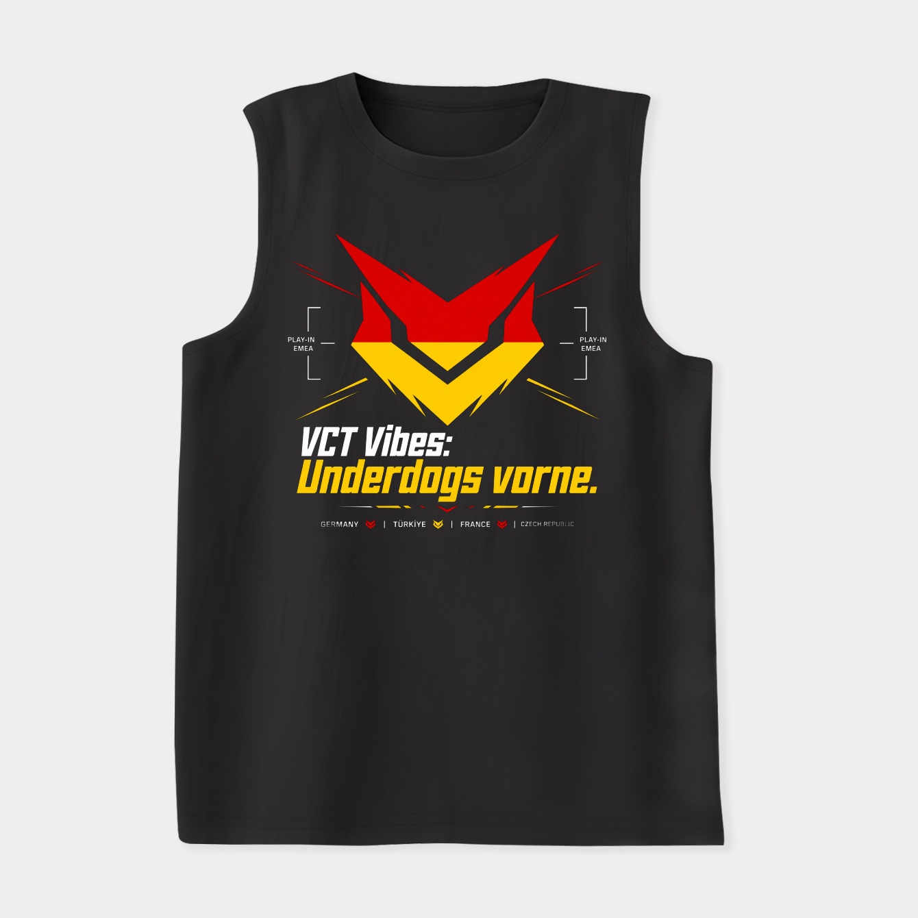 Valorant EMEA Flag Burst Women's Soft Tank Top
