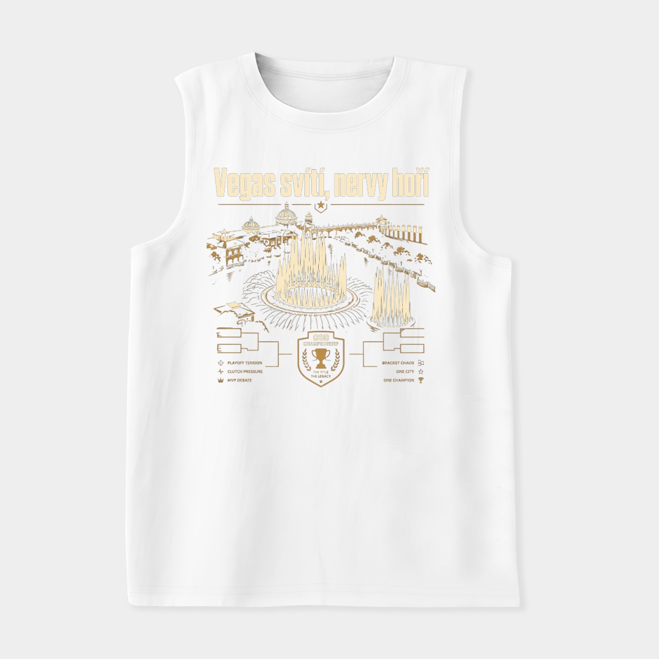 High-Contrast Vegas Legends Women's Soft Tank Top