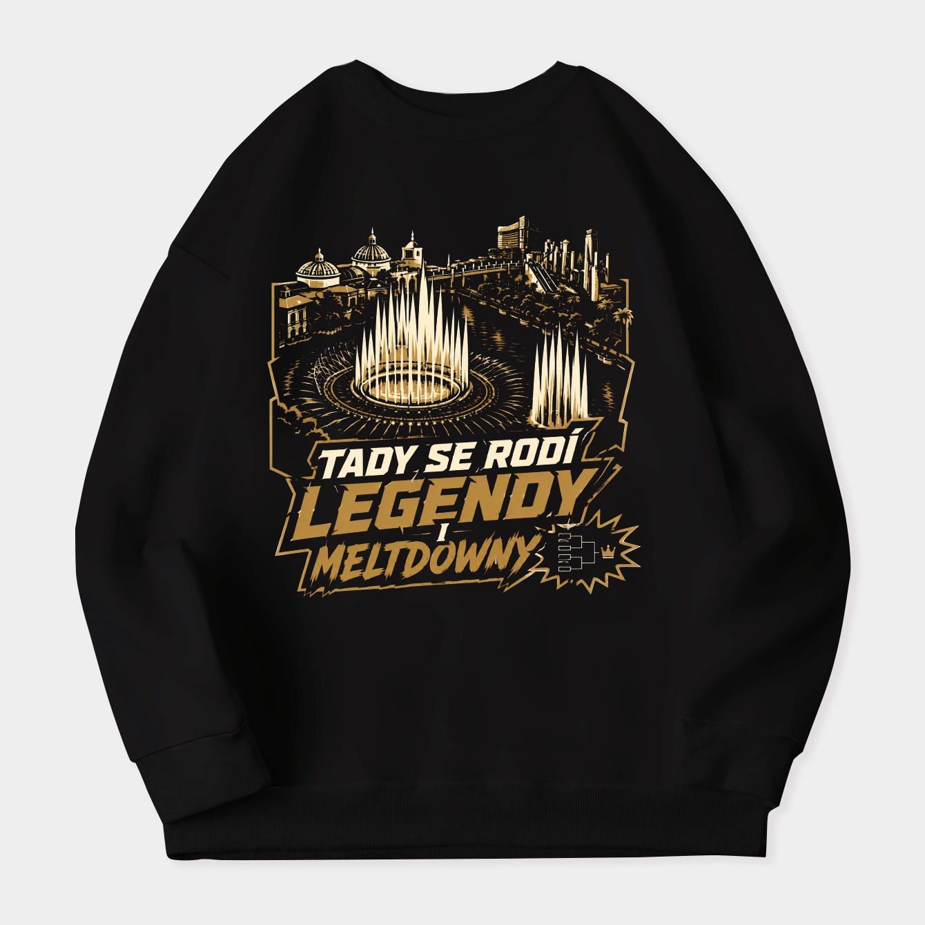 Neon Skyline Elite Women's Crewneck Sweatshirt