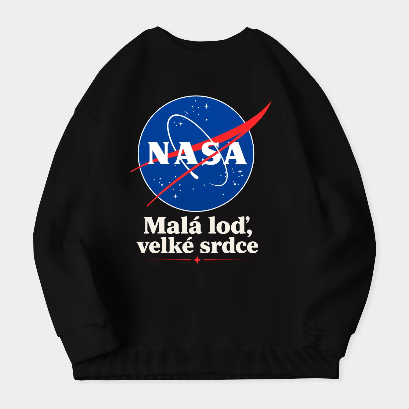 Navy NASA Pulse Women's Crewneck Sweatshirt