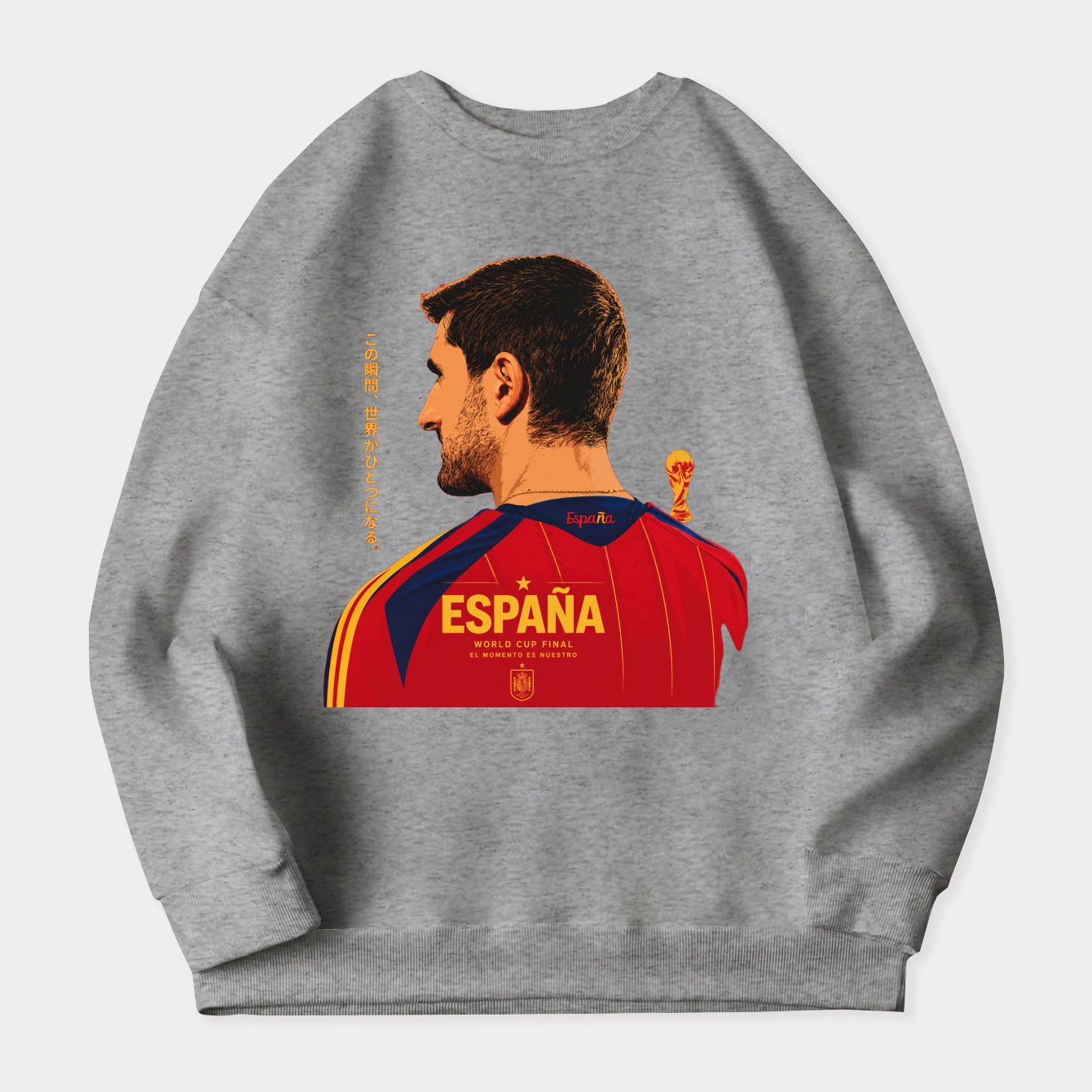 Spain Jersey Heritage Art Women's Crewneck Sweatshirt