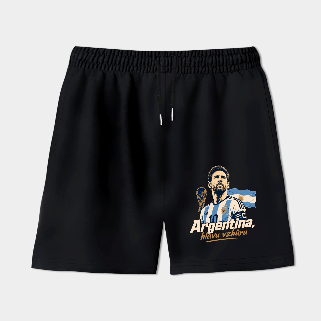 Messi Sports Poster Icon Women's Shorts