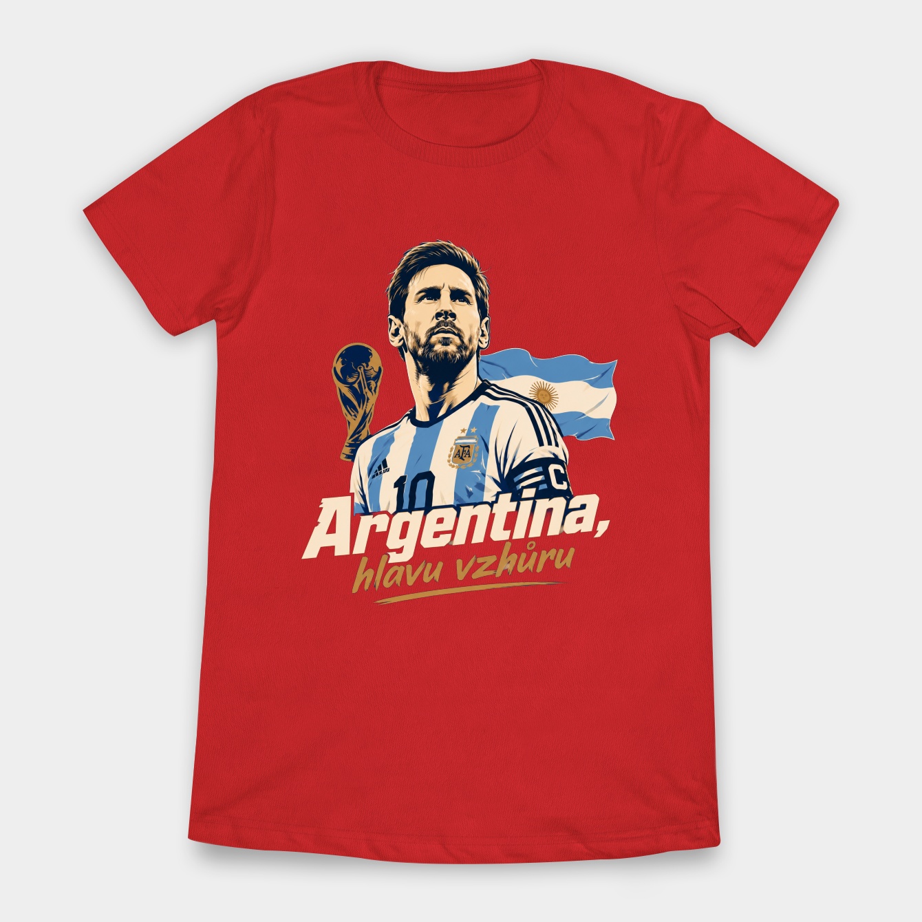Messi Sports Poster Icon Women's T-Shirt