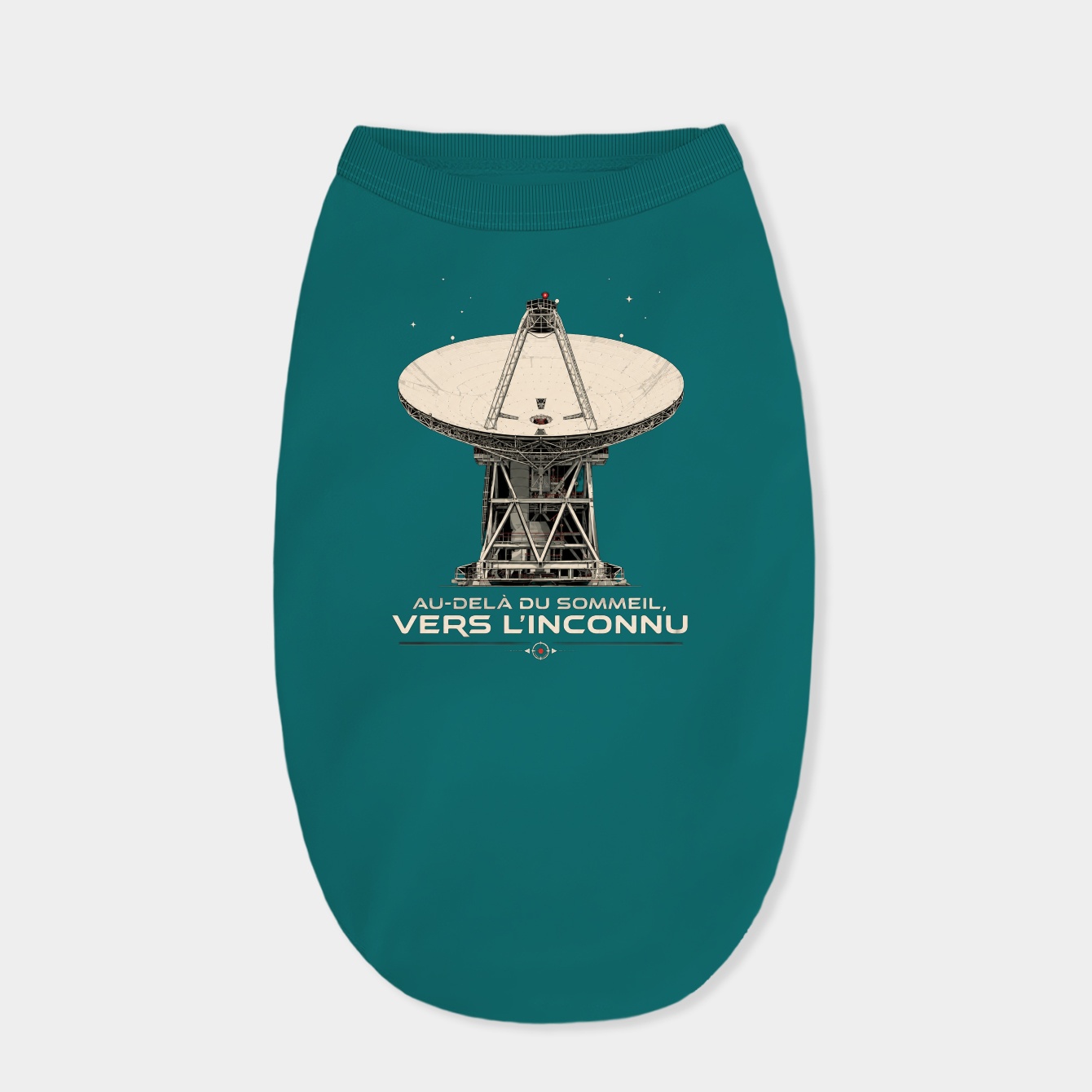 Dish at the Edge Dog Shirt