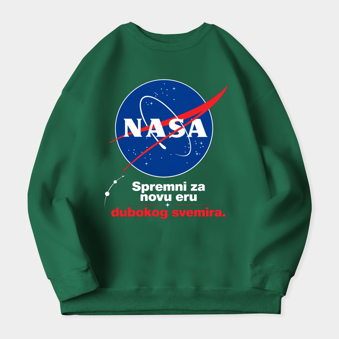 Hubble Starline Navy Tribute Women's Crewneck Sweatshirt