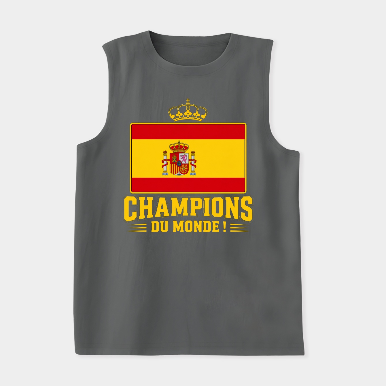 Spain World Cup Crowned Women's Soft Tank Top