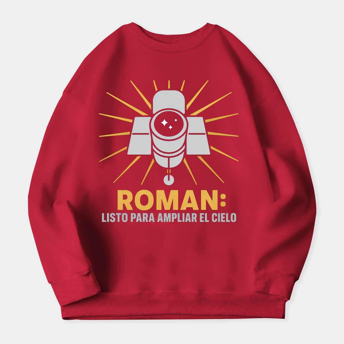 Commemorative Hubble Sky Poster Women's Crewneck Sweatshirt