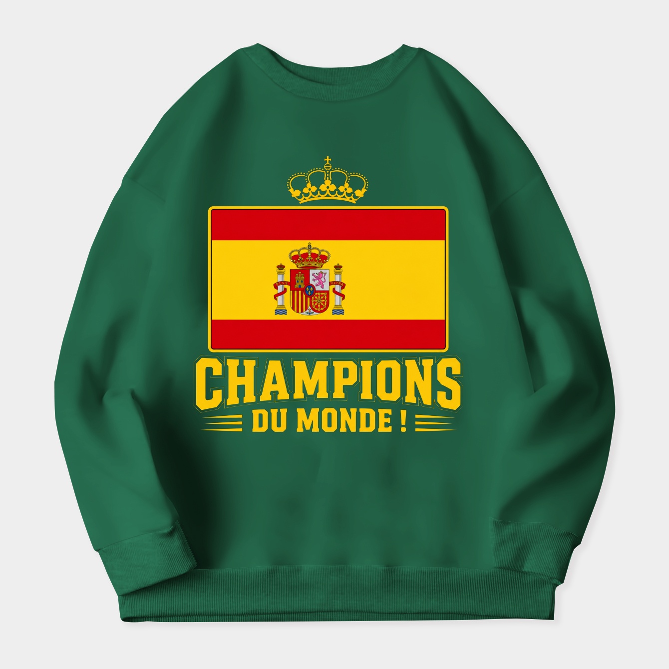 Spain World Cup Crowned Women's Crewneck Sweatshirt