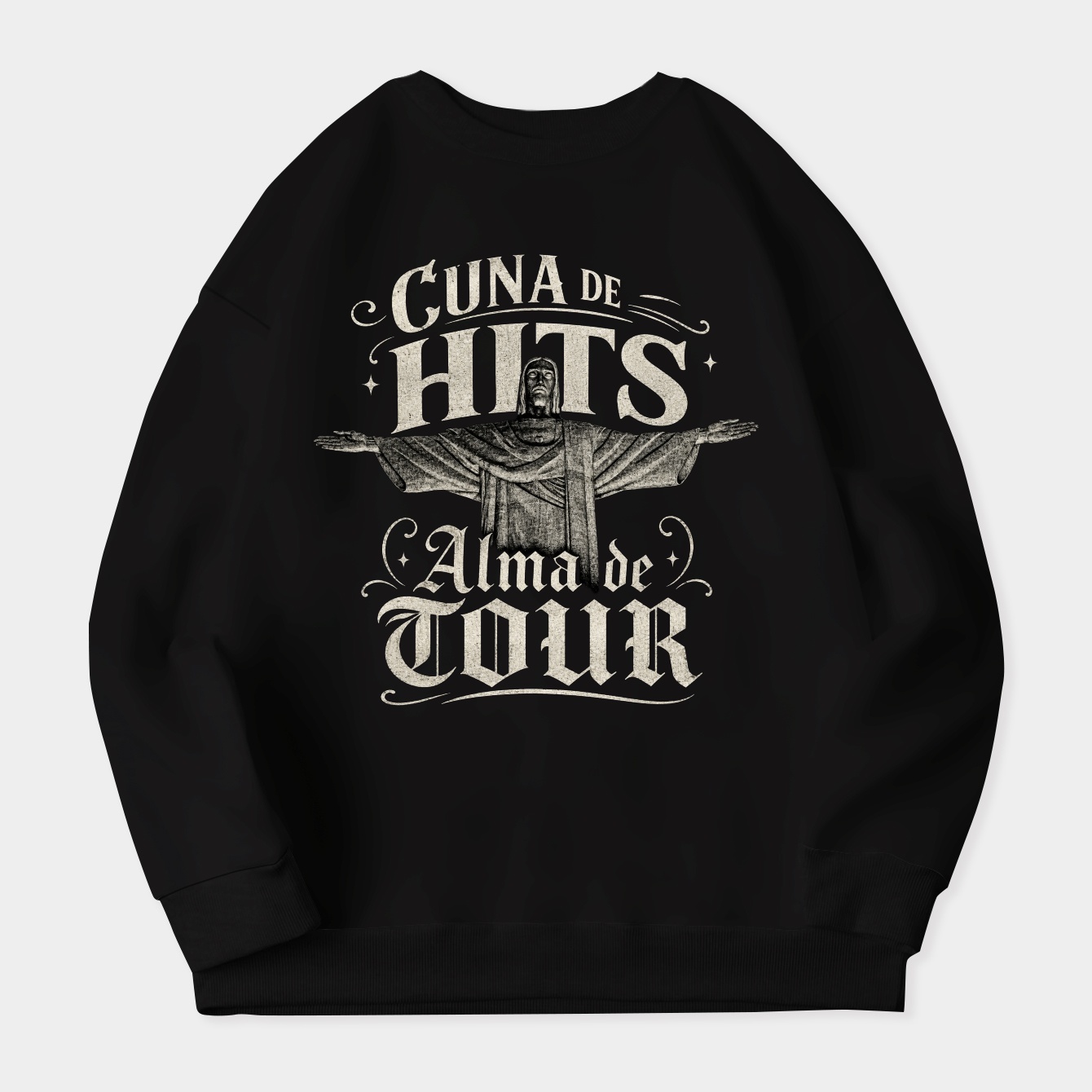 Cinematic Redeemer Stage Presence Women's Crewneck Sweatshirt